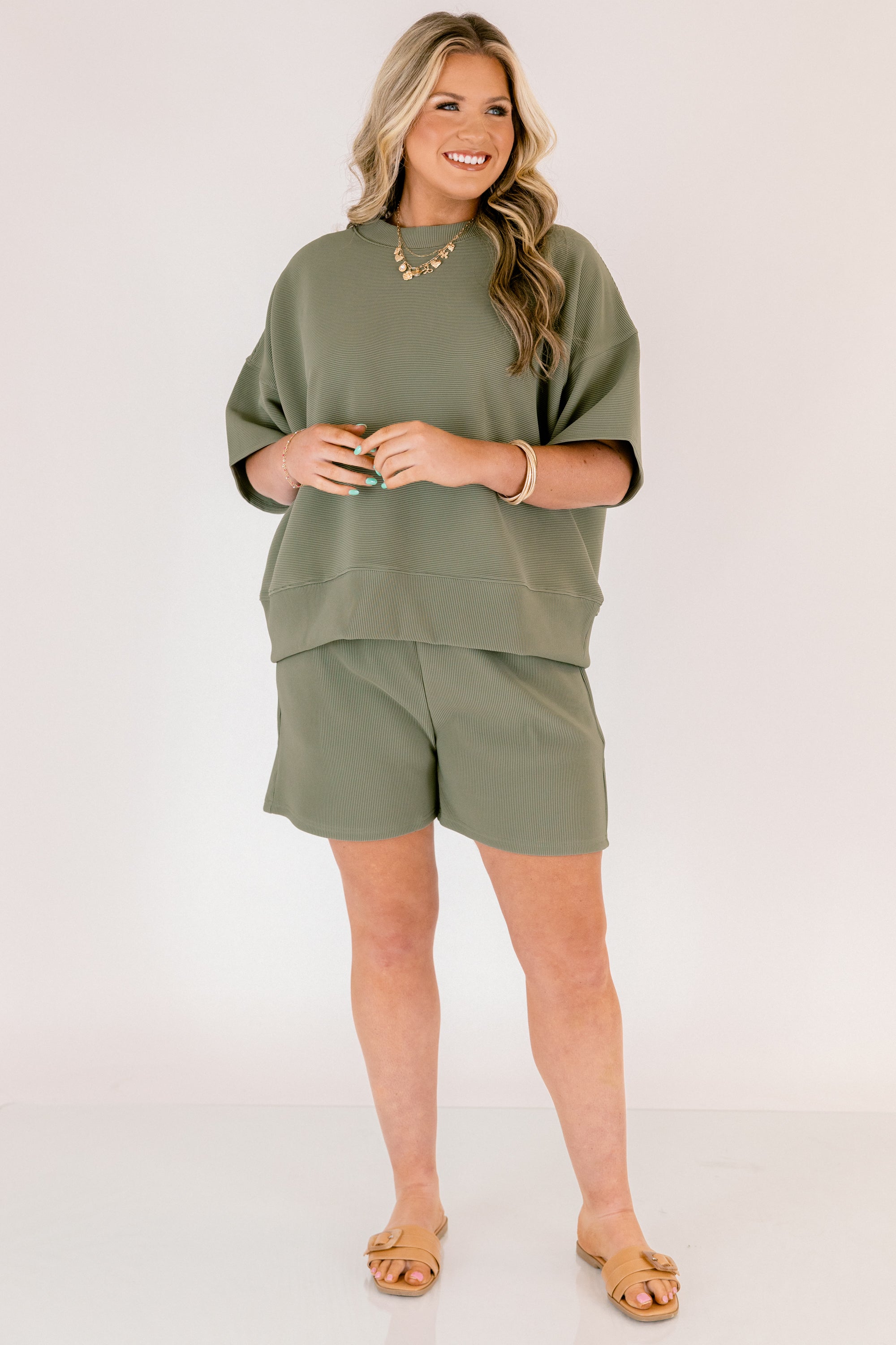 On The Go Set, Light Olive