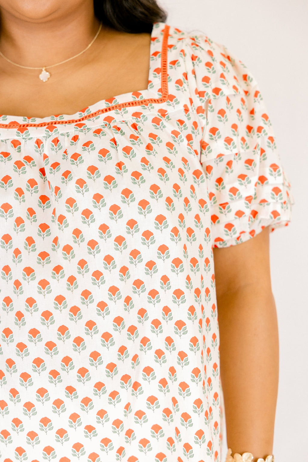 On Your Heart Top, Red