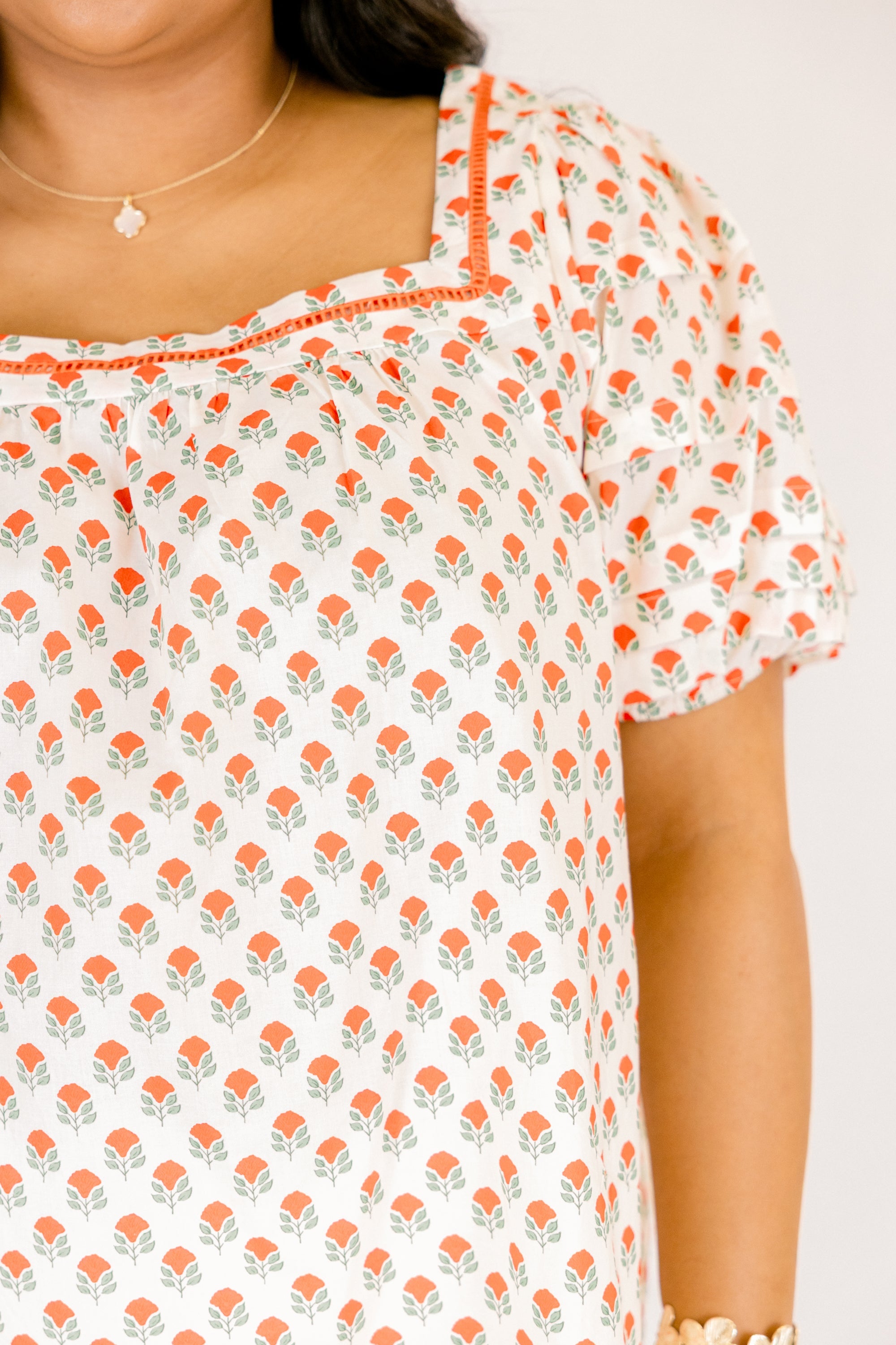 On Your Heart Top, Red