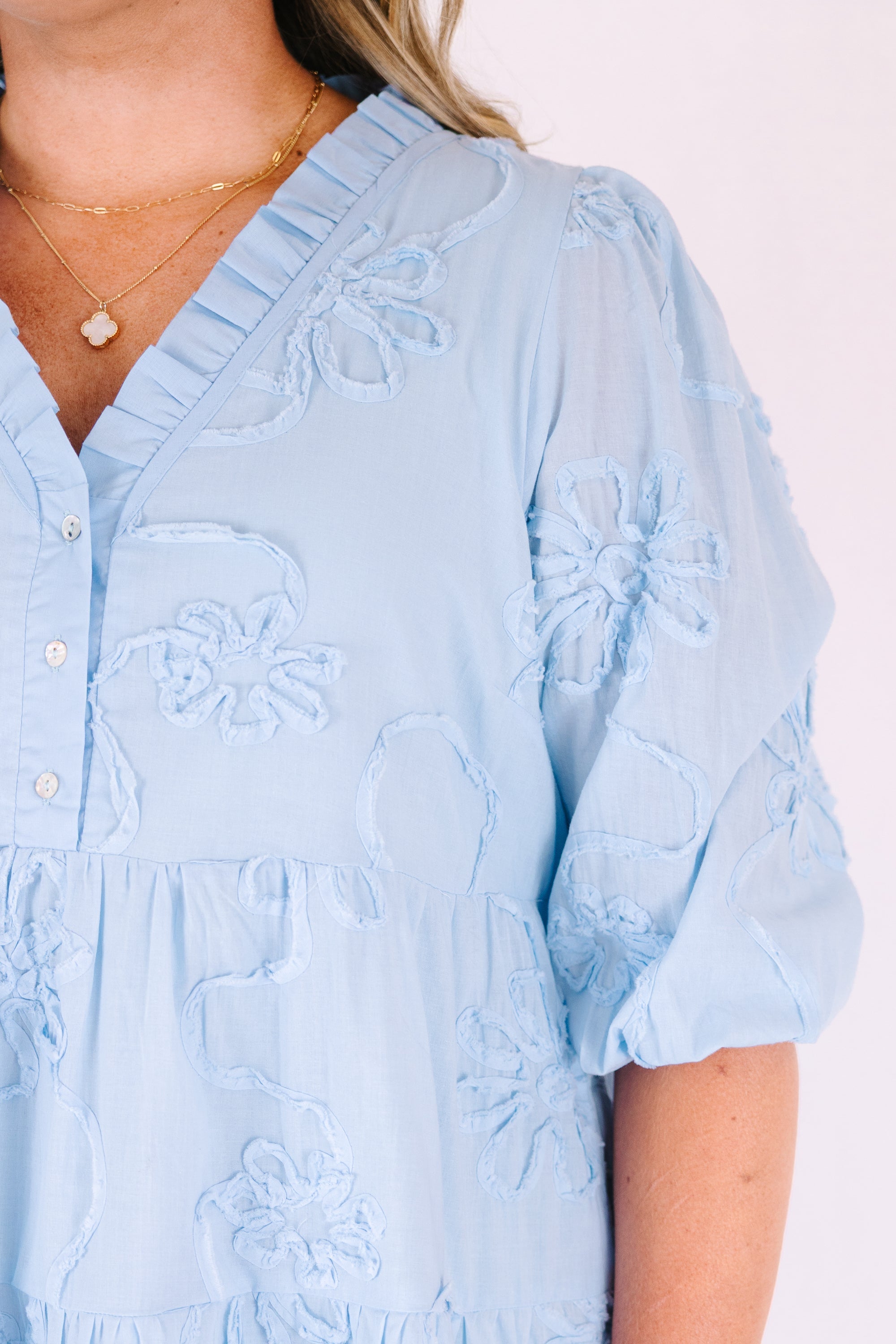 Once Upon A Daydream Dress, Light Blue