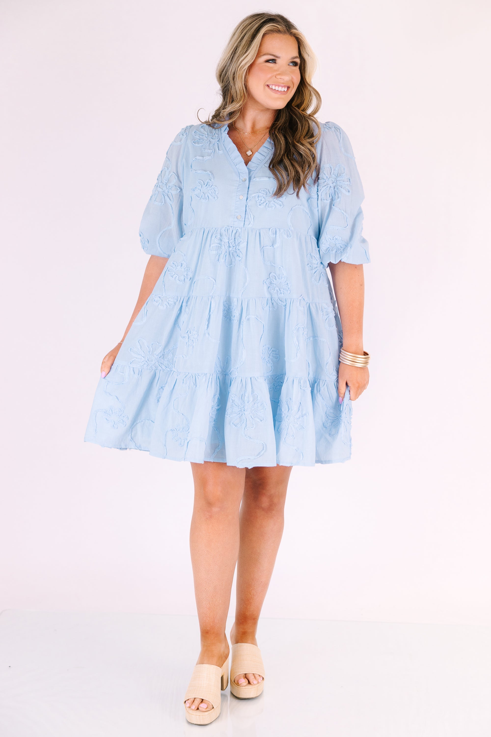 Once Upon A Daydream Dress, Light Blue