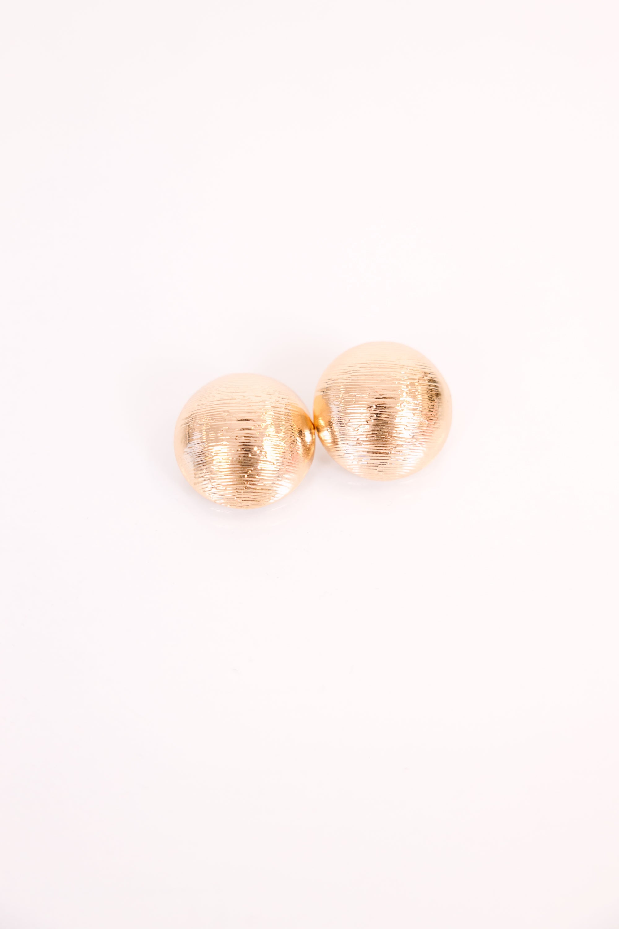 Own The Day Clip On Earrings, Gold