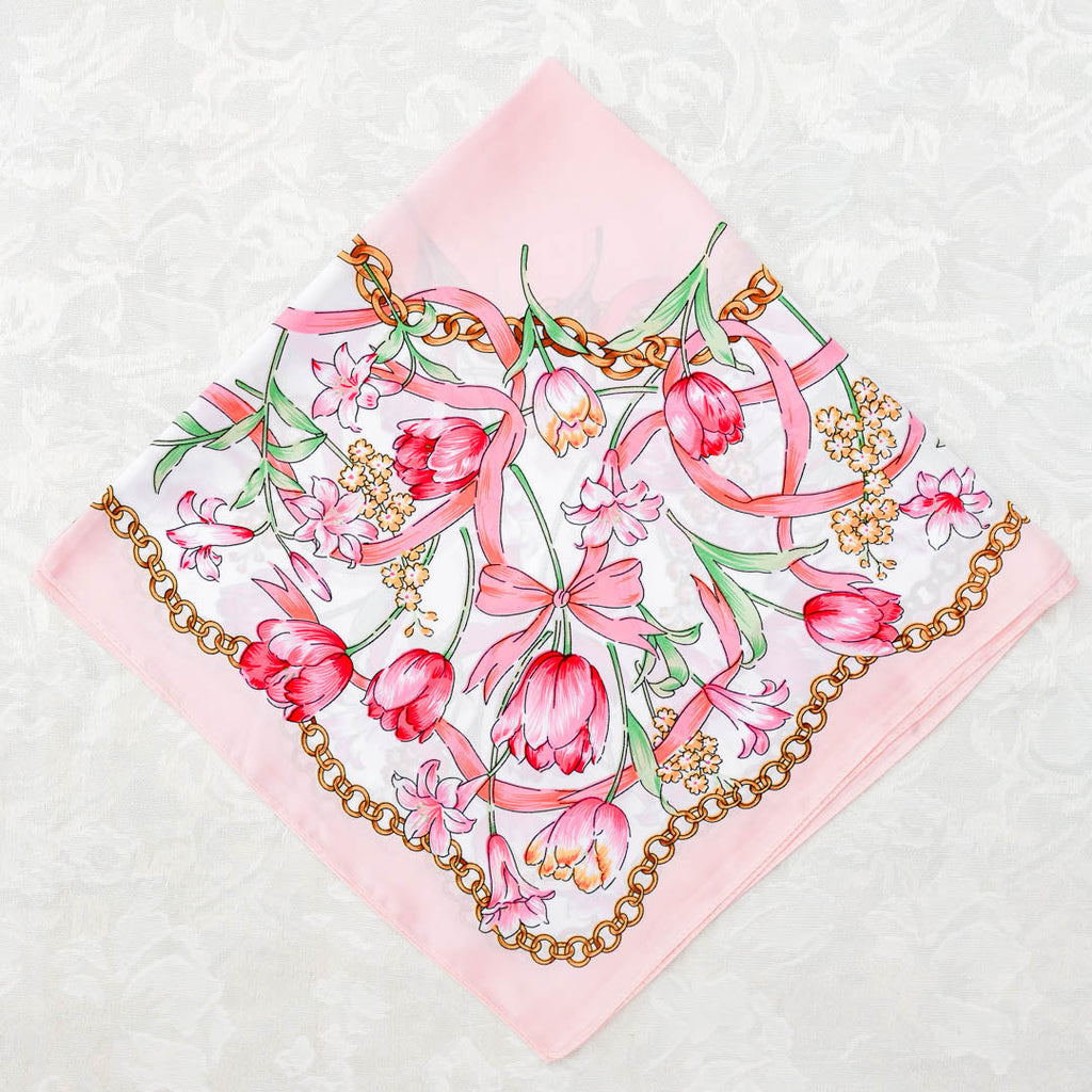Palm Paradise Scarf, Pink