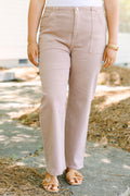 Passing Time Jeans, Mauve