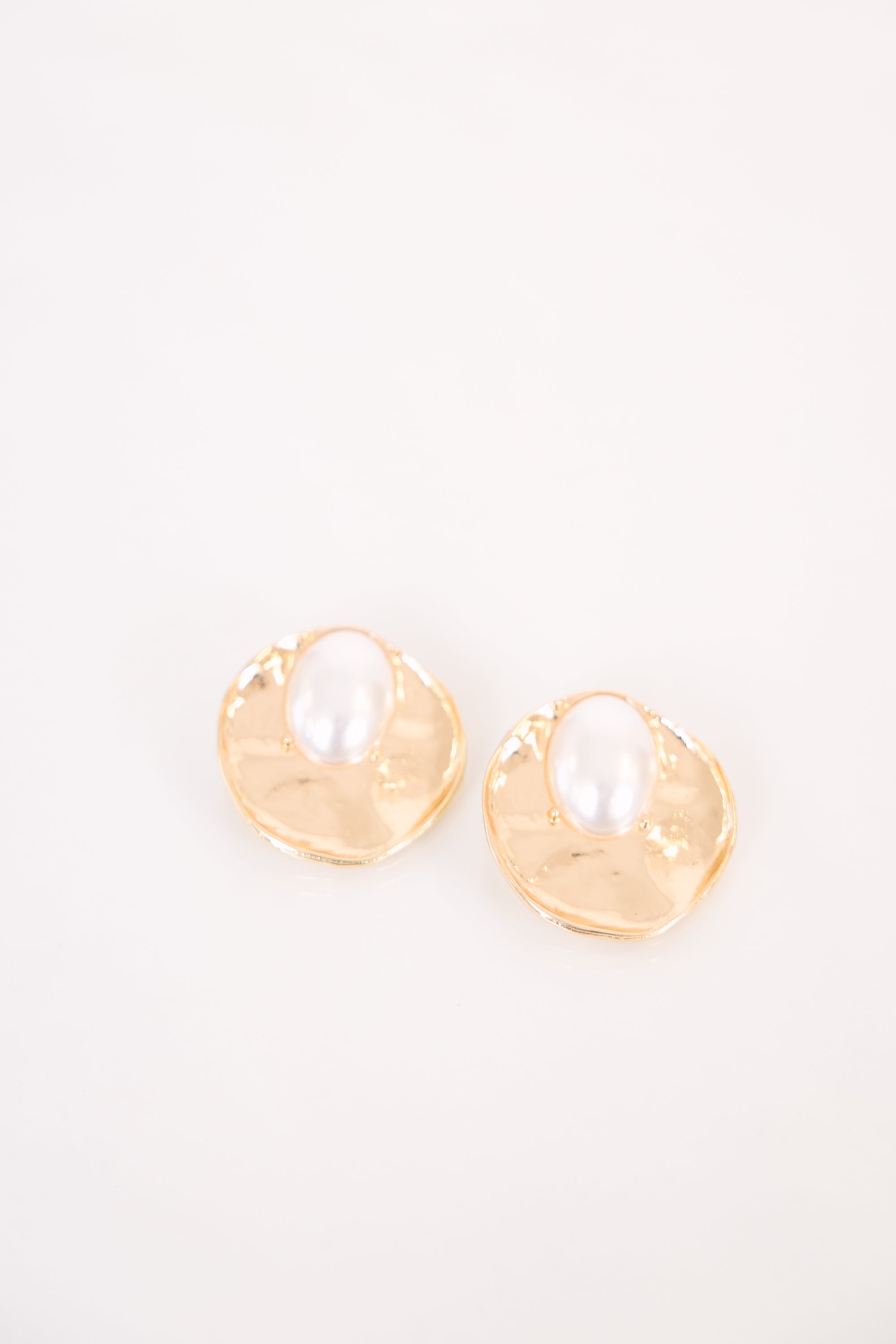 Pearl Tide Earrings, Gold