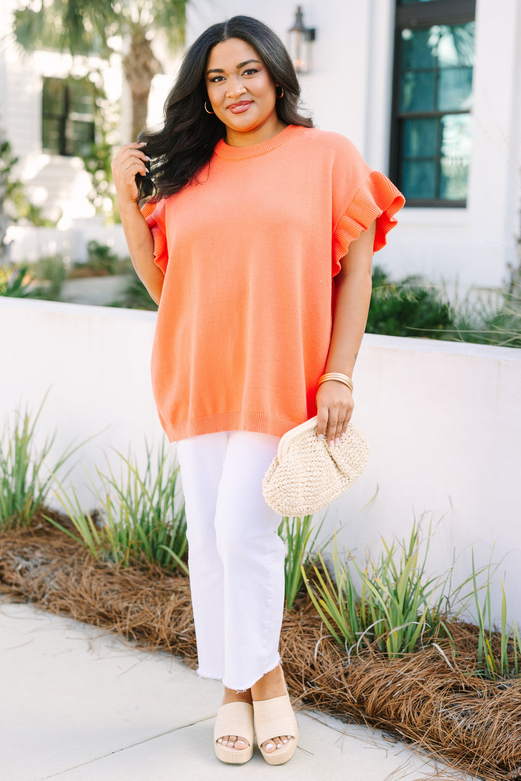 Perfectly You Sweater, Coral