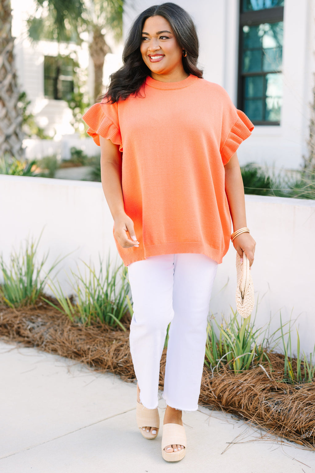 Perfectly You Sweater, Coral