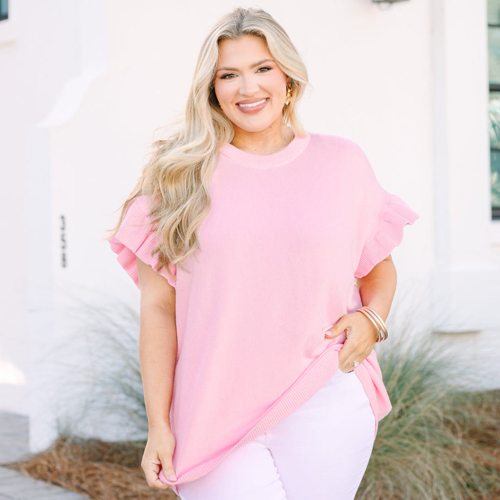 Perfectly You Sweater, Pink