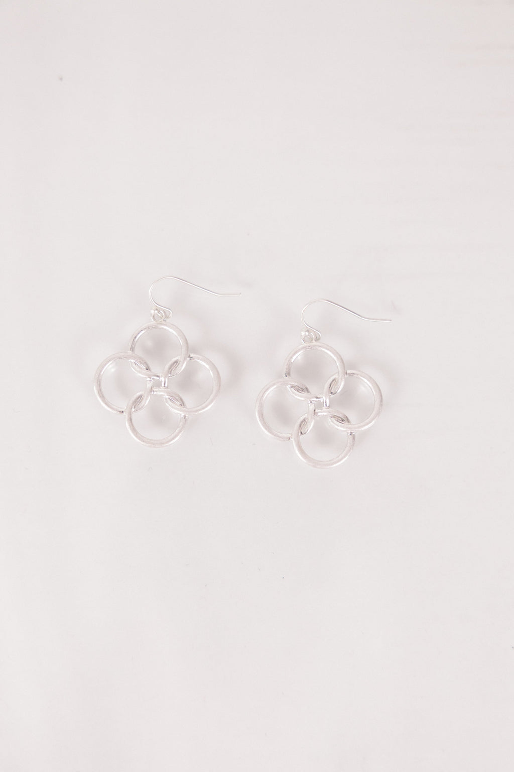 Petal Pop Earrings, Silver