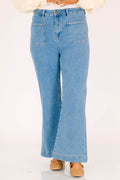 Pockets Full of Sunshine Jeans, Classic Wash