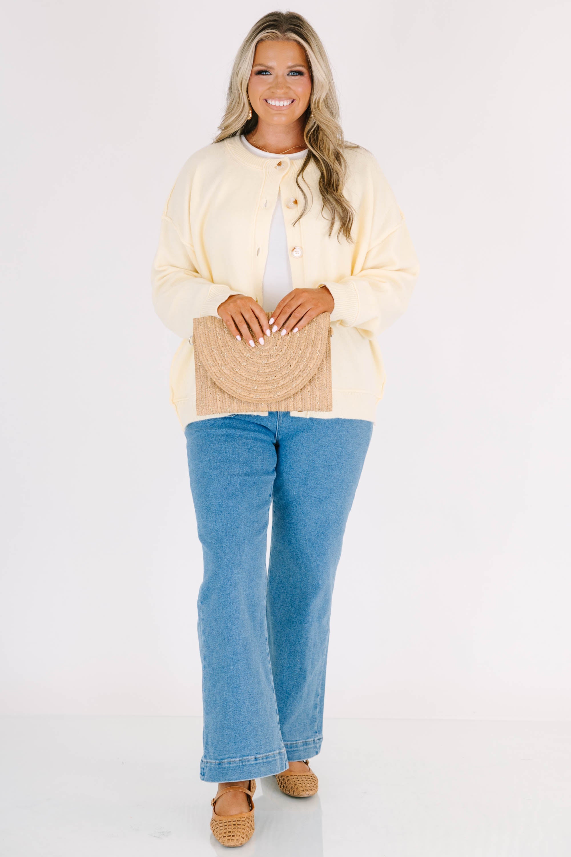 Pockets Full of Sunshine Jeans, Classic Wash