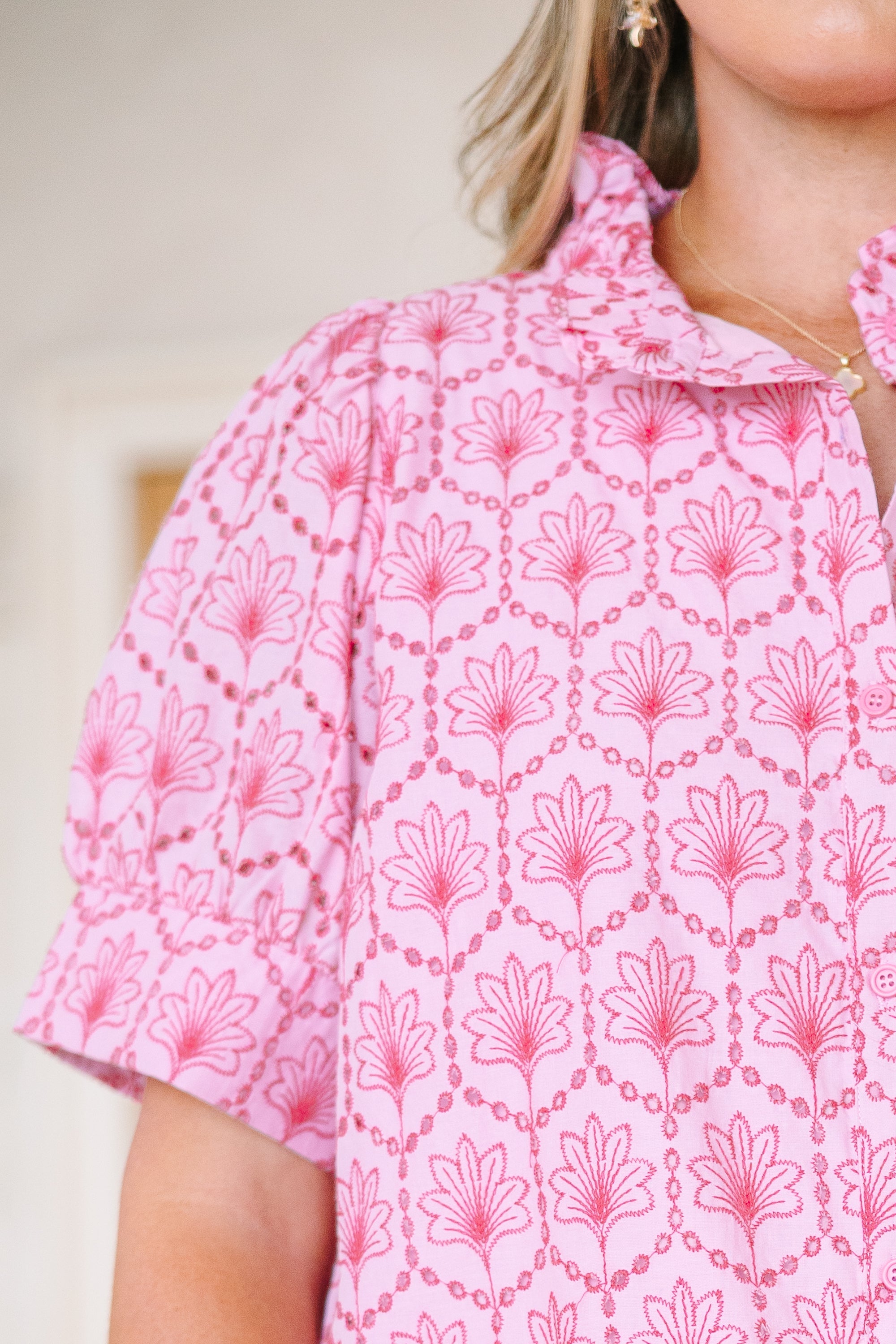 Polished Ease Dress, Pink