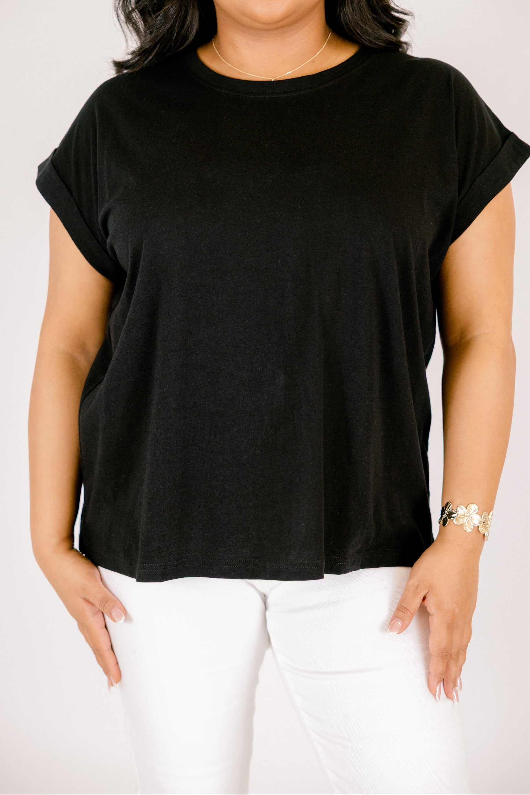 Pretty Please Tee, Black