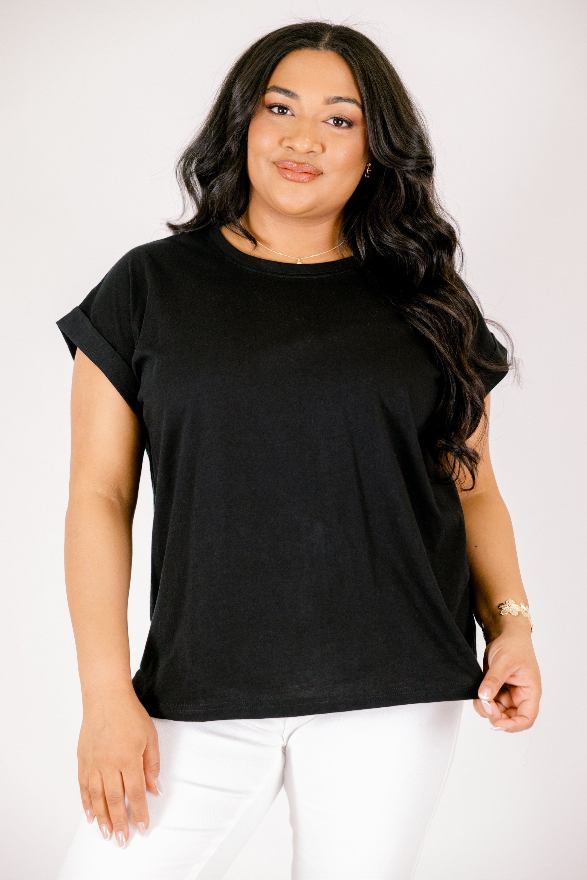 Pretty Please Tee, Black