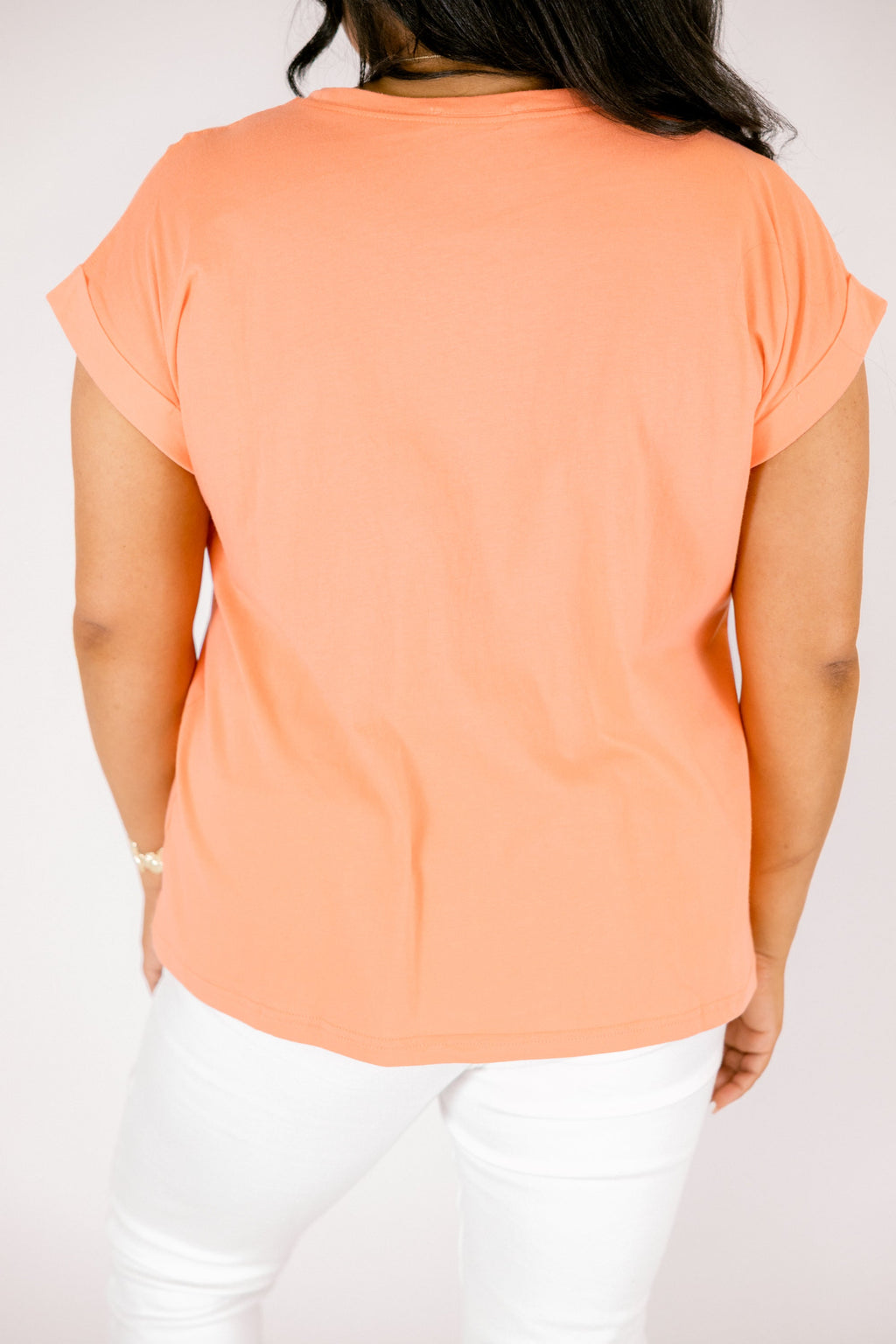 Pretty Please Tee, Coral