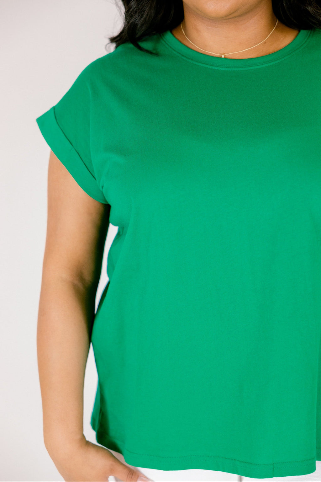 Pretty Please Tee, Kelly Green