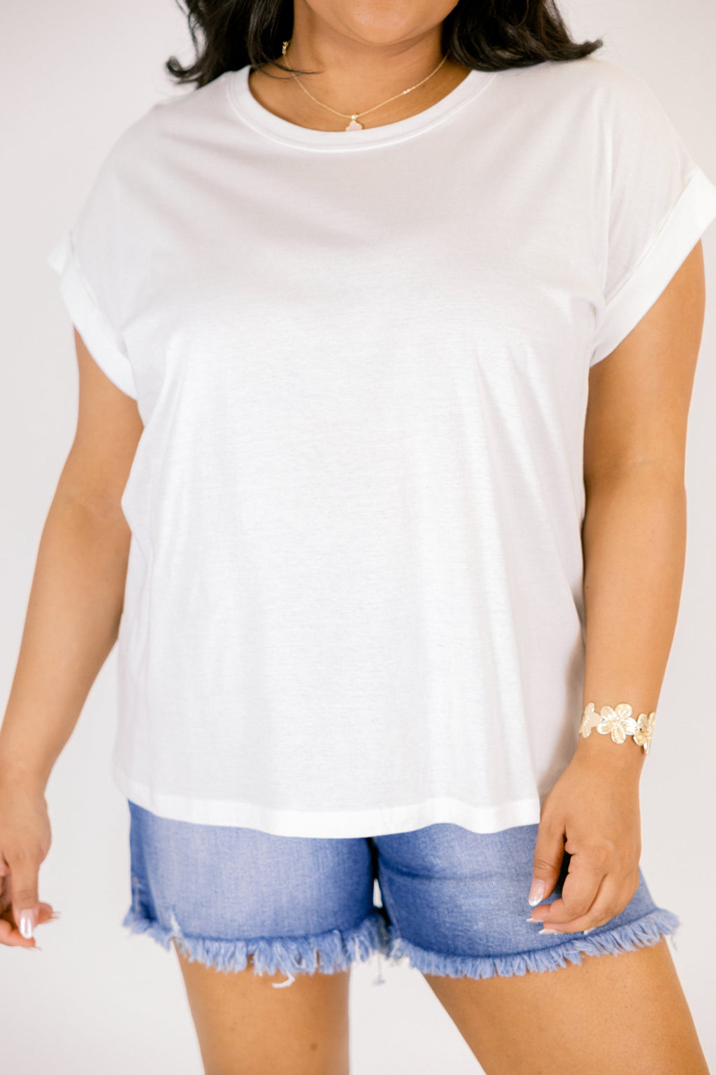 Pretty Please Tee, White