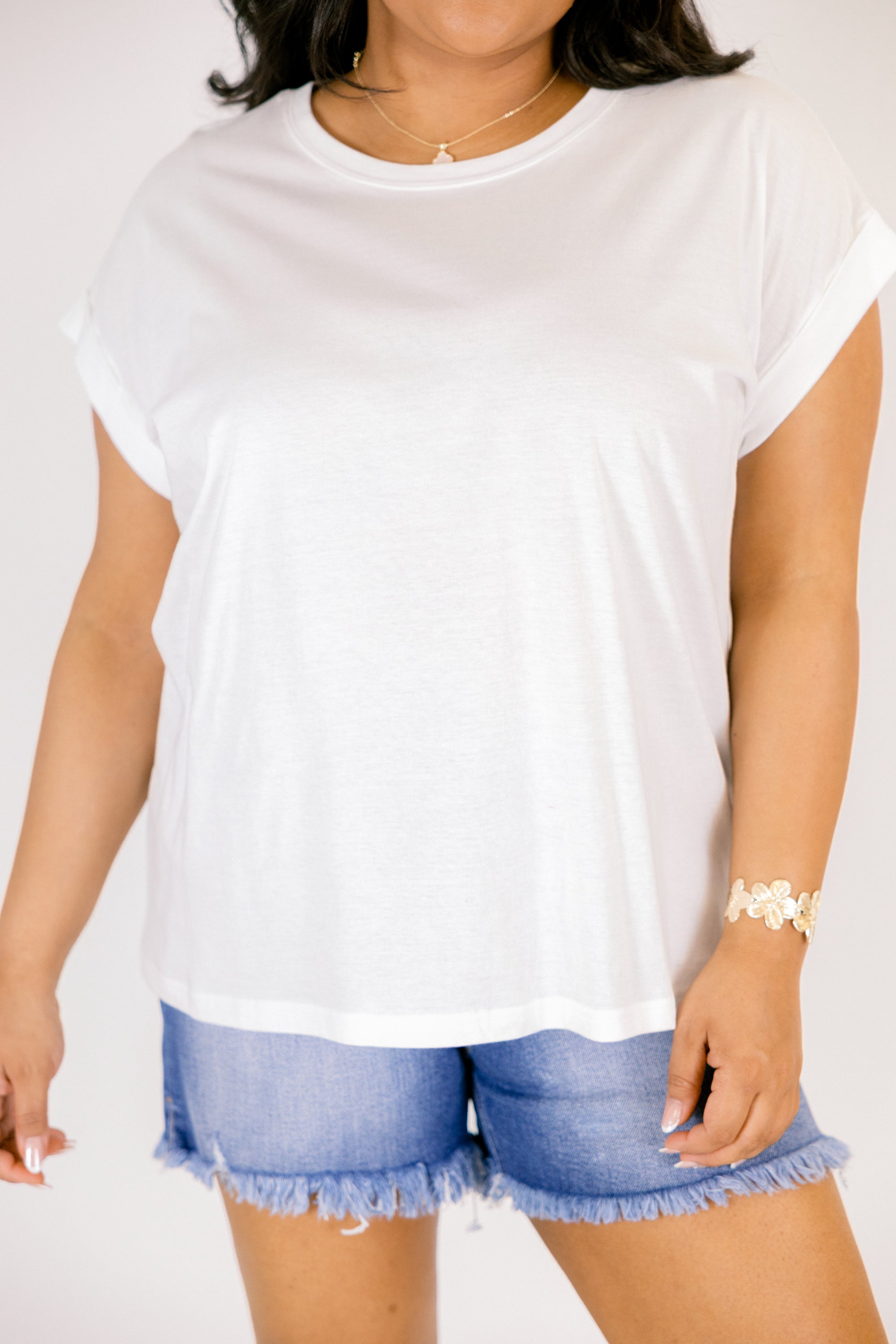 Pretty Please Tee, White