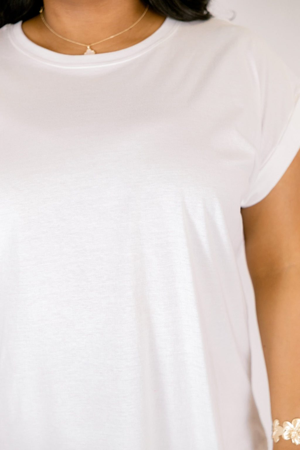 Pretty Please Tee, White