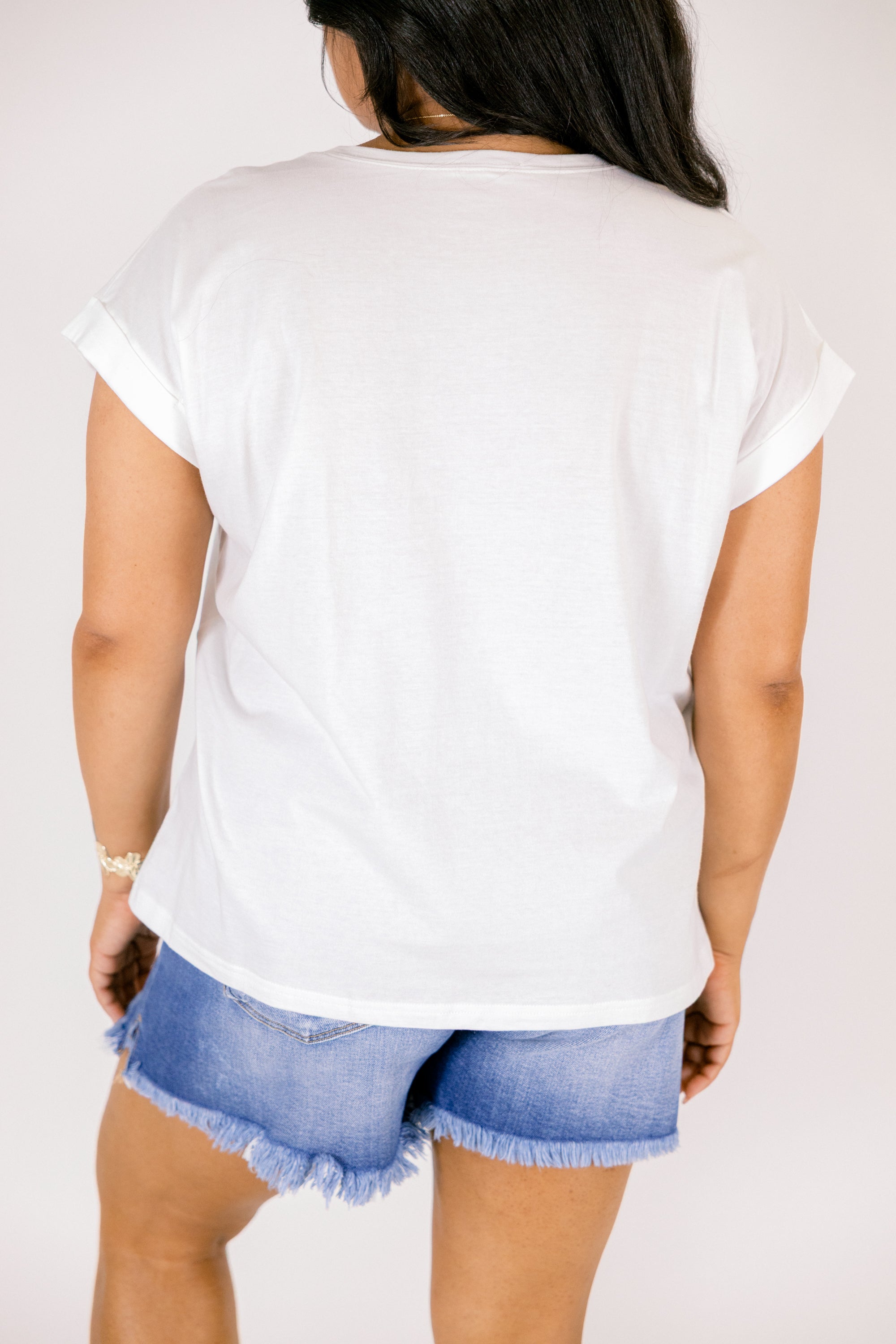 Pretty Please Tee, White