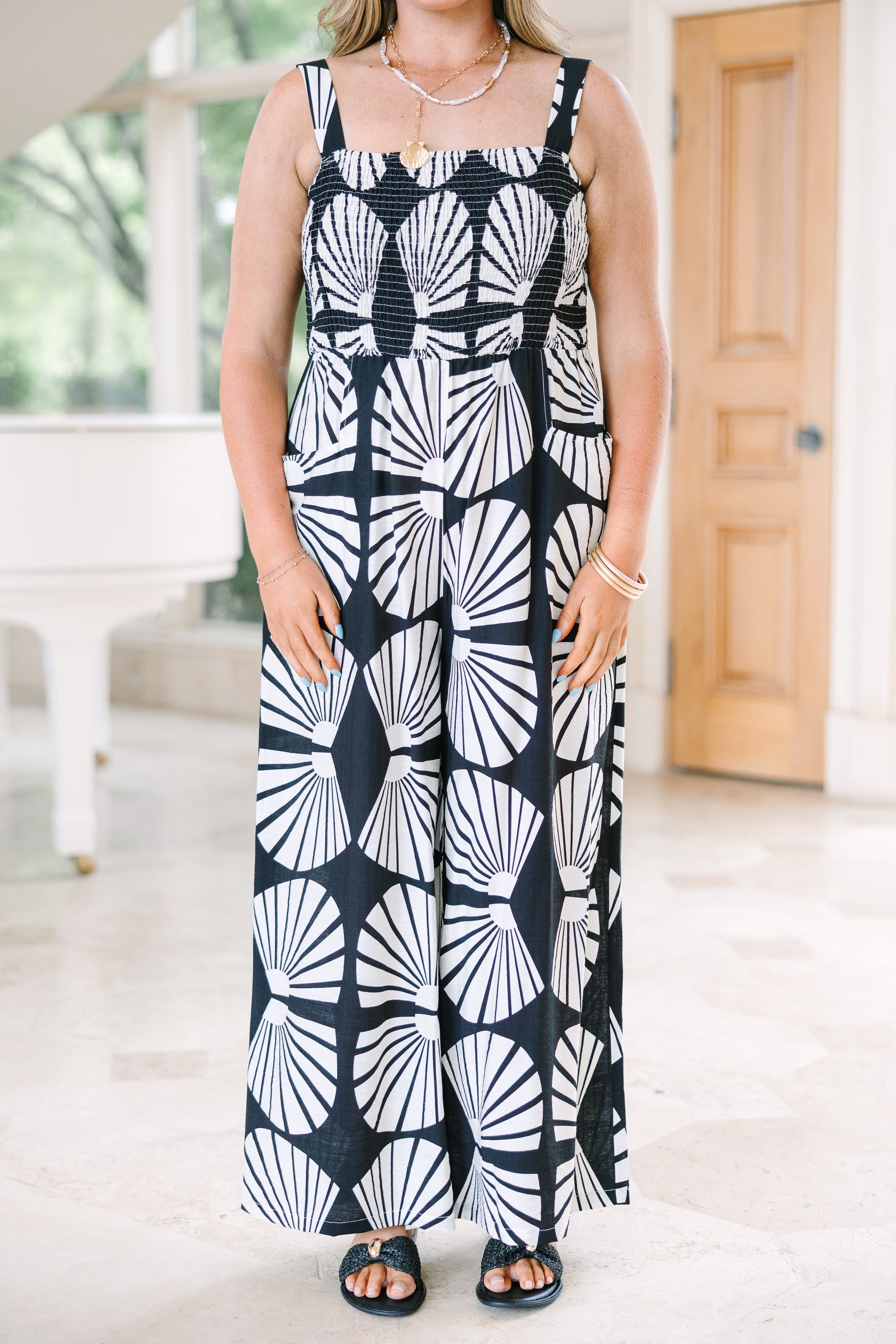 Pretty Put Together Jumpsuit, Black