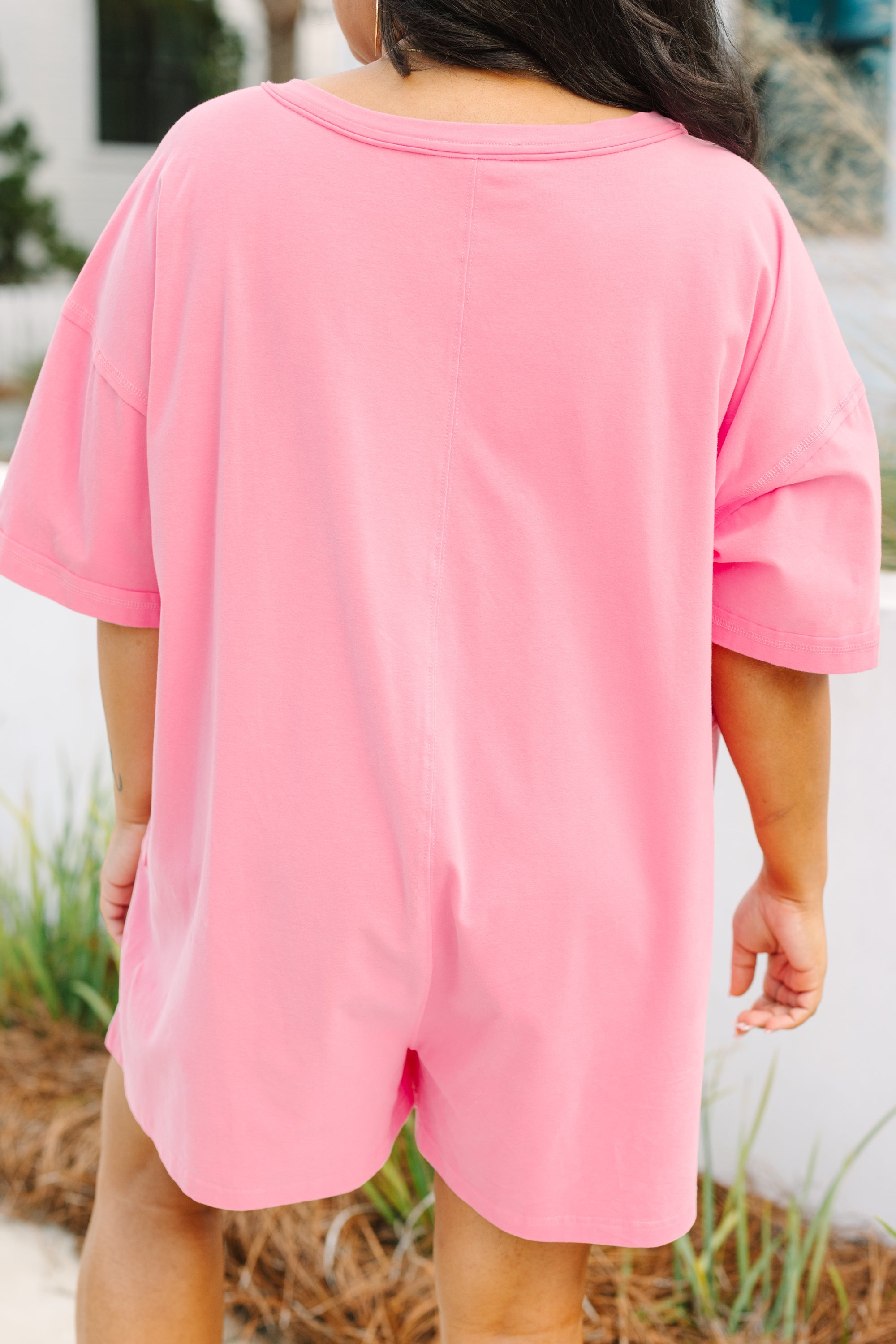 Quick Step Romper, Pink