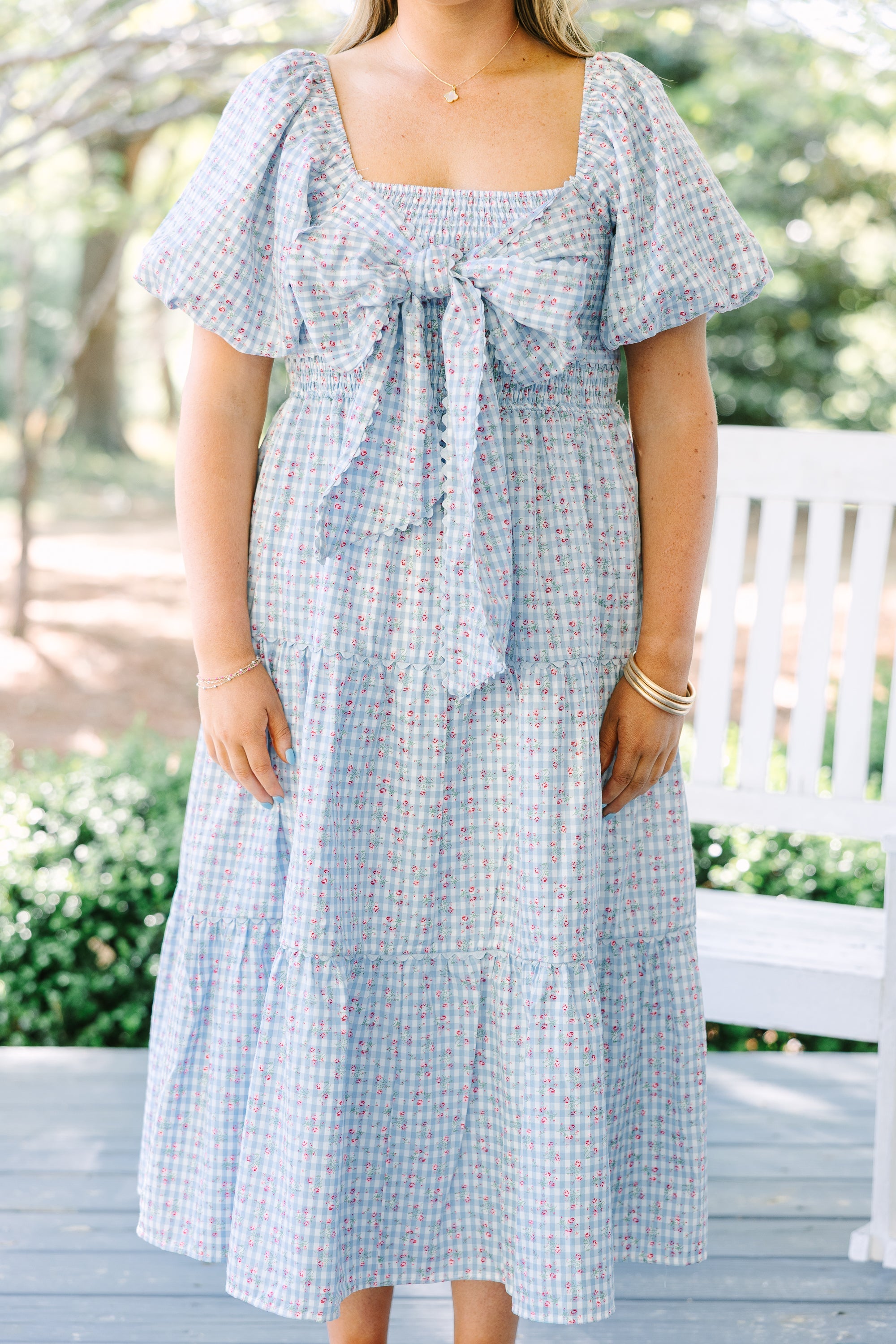Read Between The Lines Dress, Baby Blue