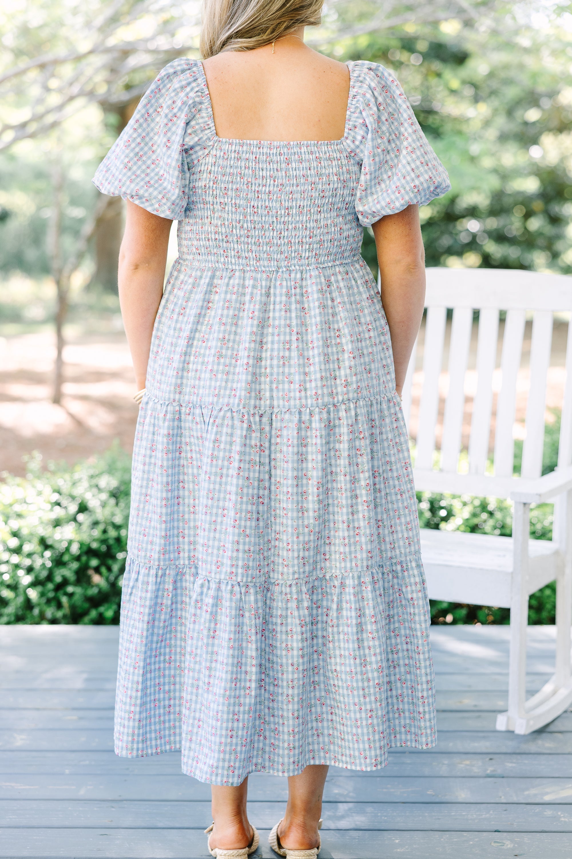 Read Between The Lines Dress, Baby Blue