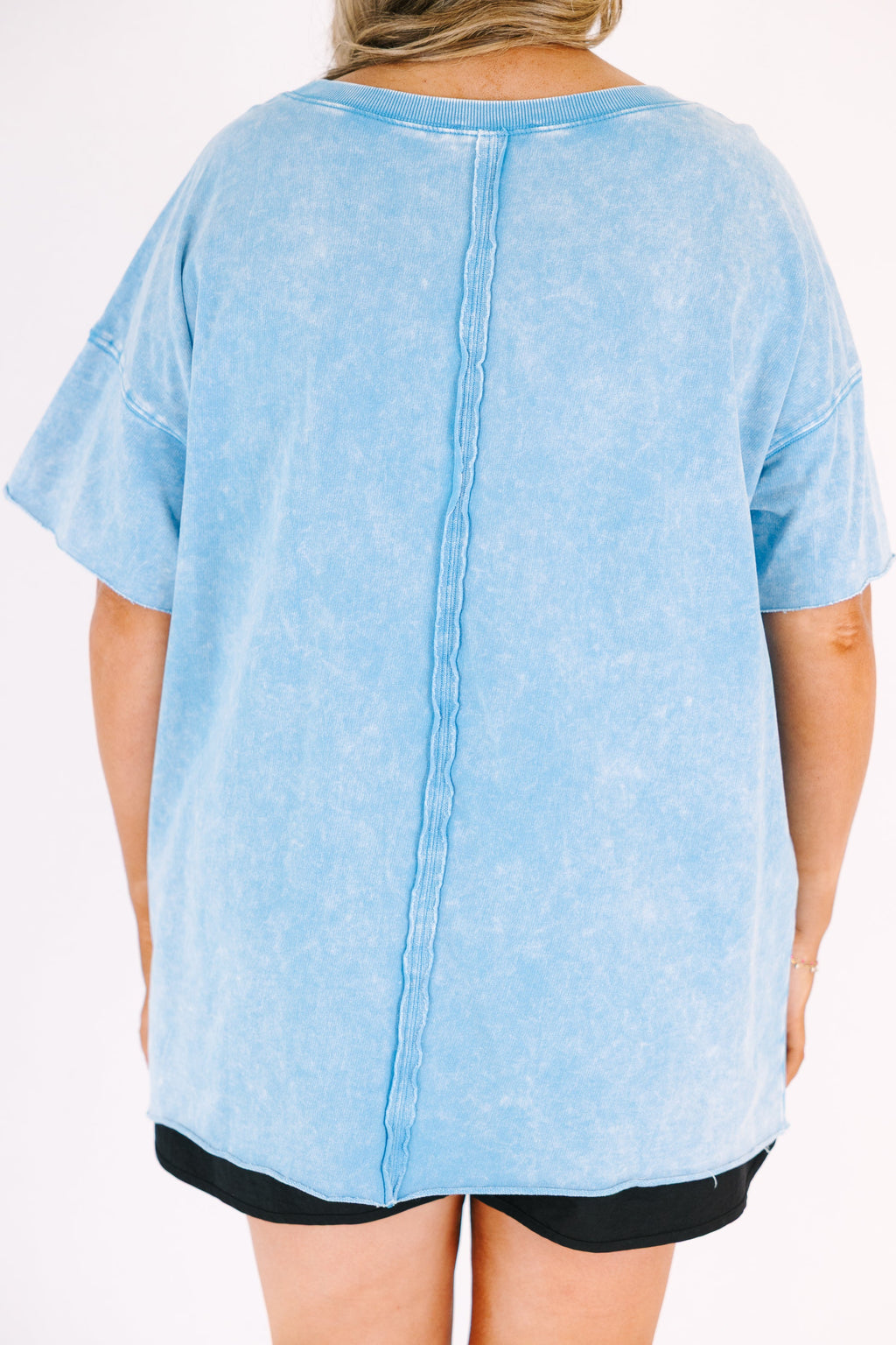 Relax and Repeat Tee, Deep Sky