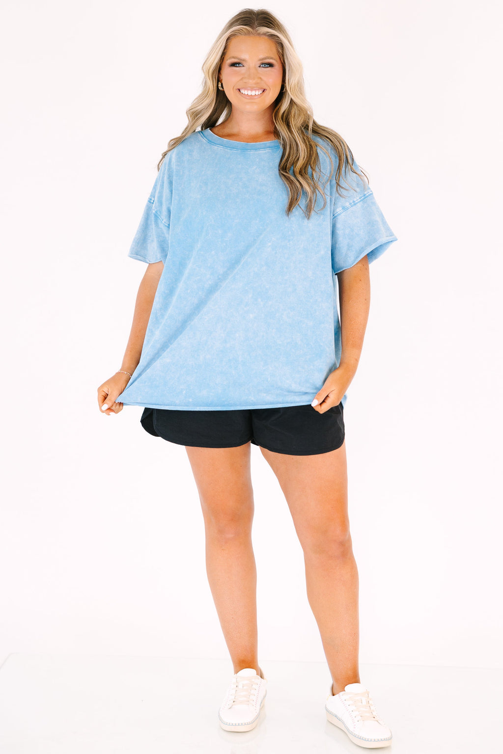 Relax and Repeat Tee, Deep Sky