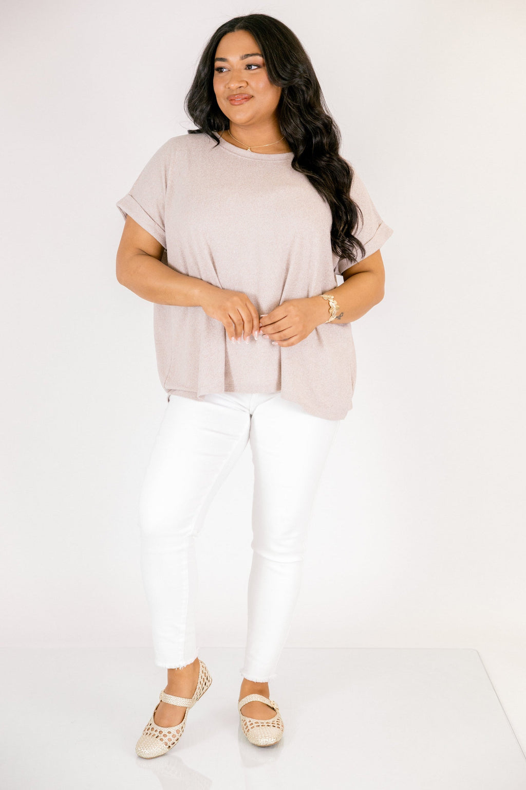 Roaming Around Tee, Ash Mocha