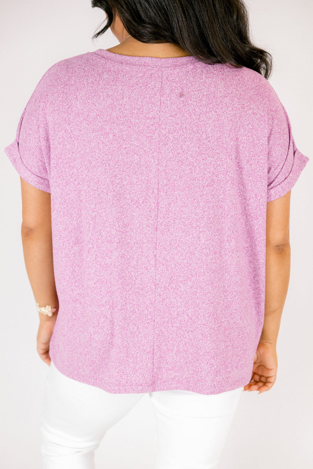 Roaming Around Tee, Light Plum