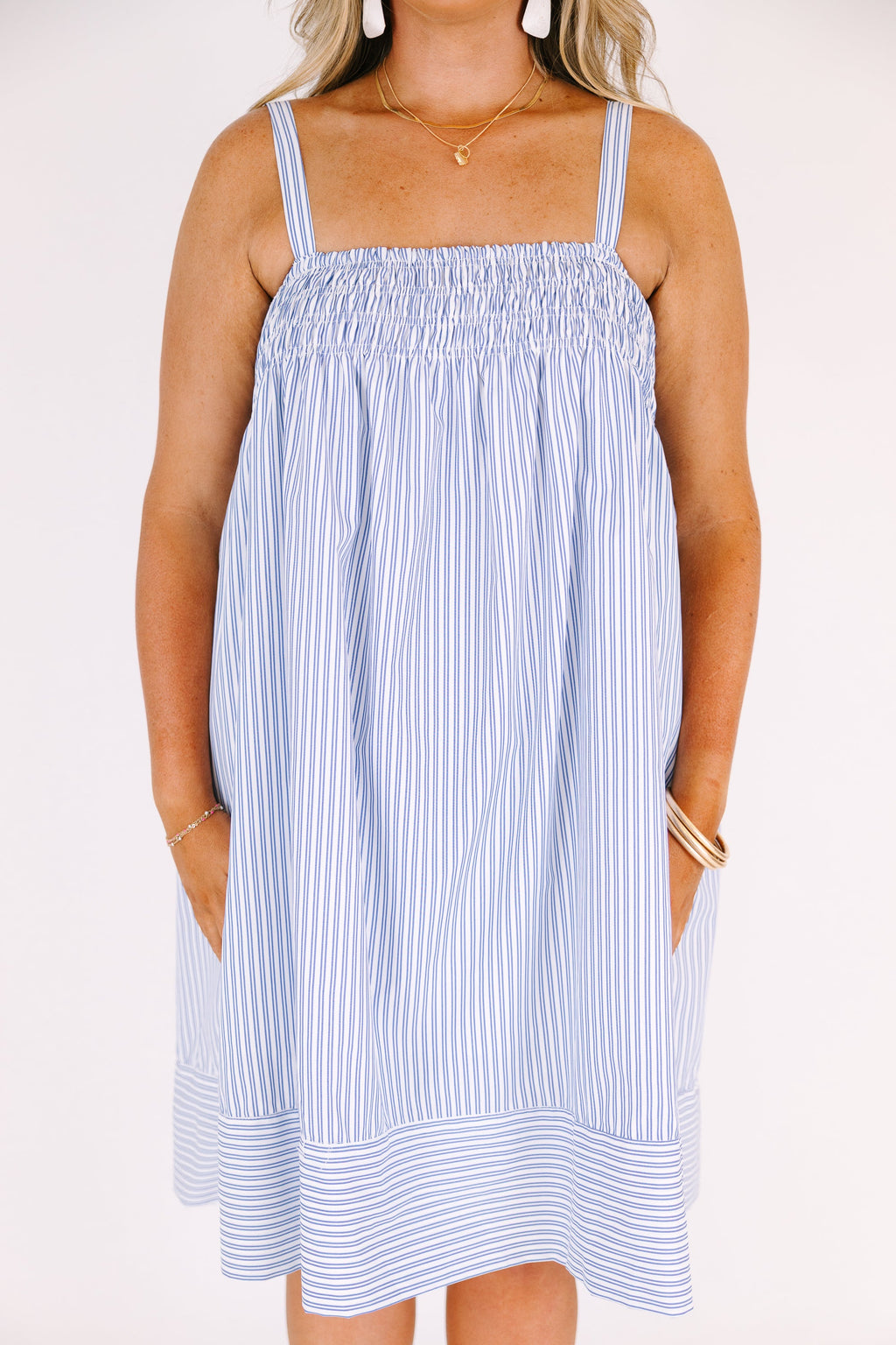 Runaway With Me Dress, Blue