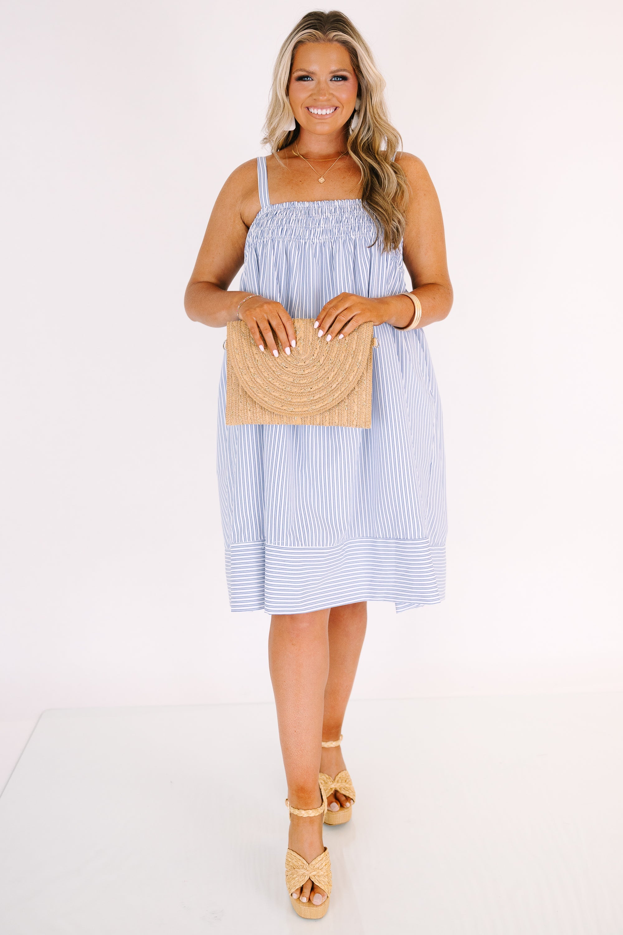 Runaway With Me Dress, Blue
