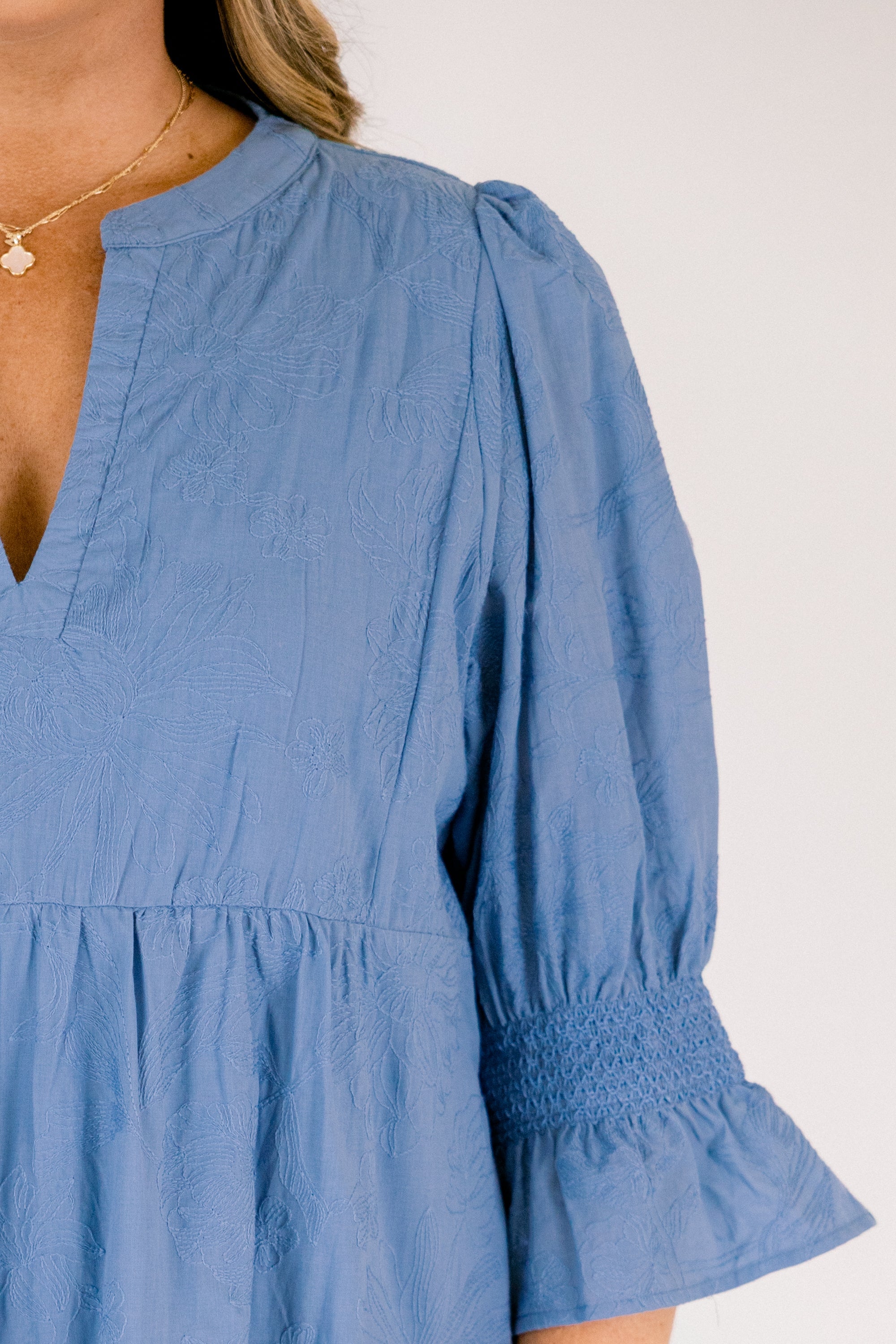 Sands Of Life Dress, Cerulean