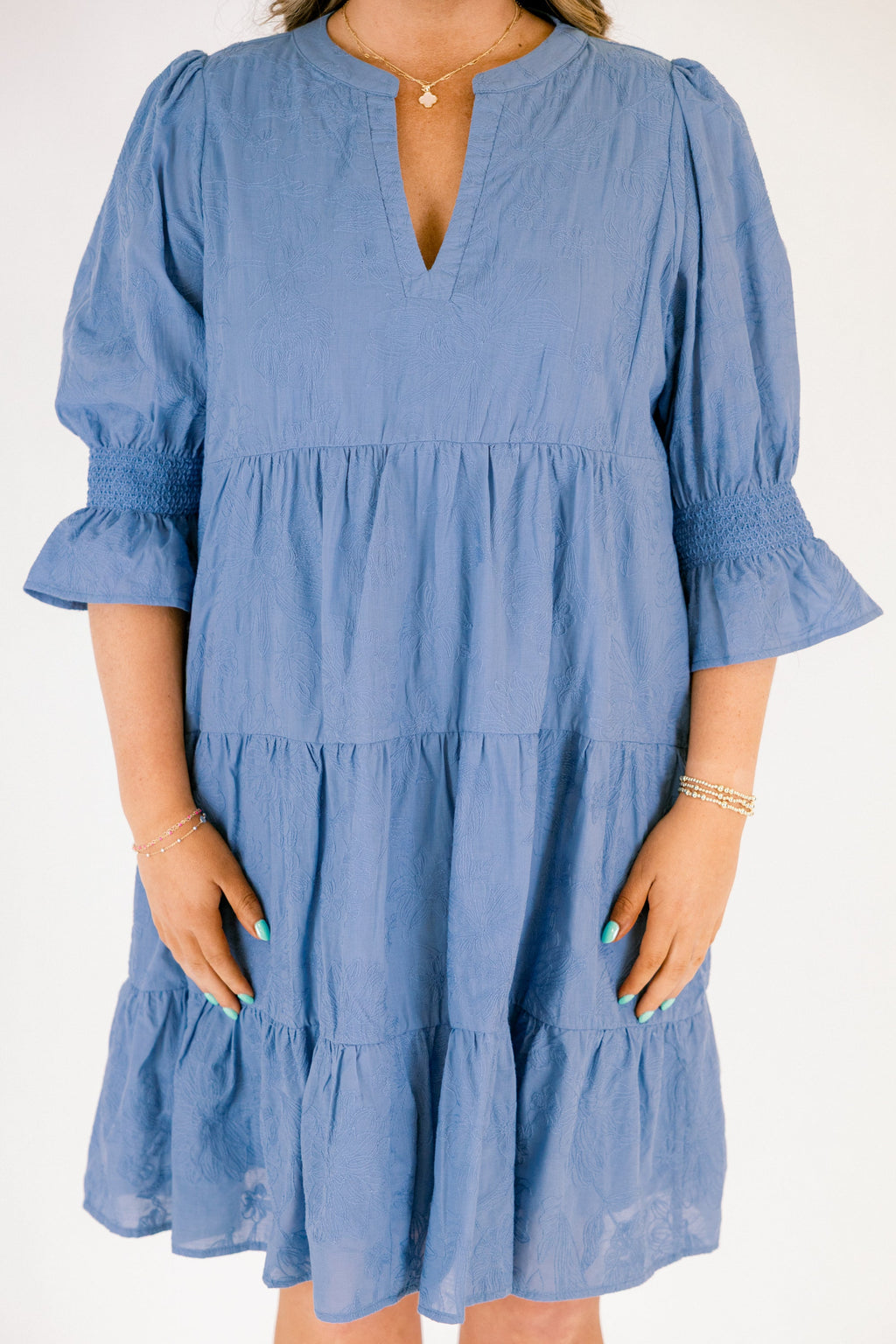 Sands Of Life Dress, Cerulean