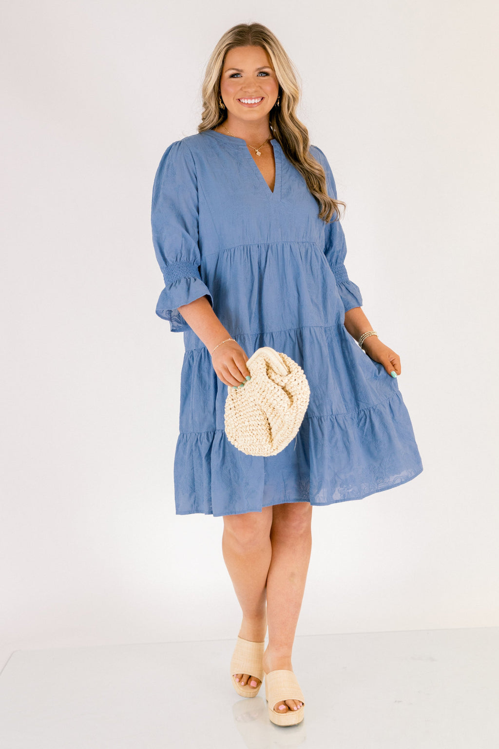 Sands Of Life Dress, Cerulean