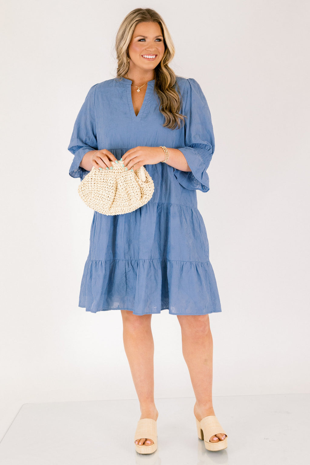 Sands Of Life Dress, Cerulean