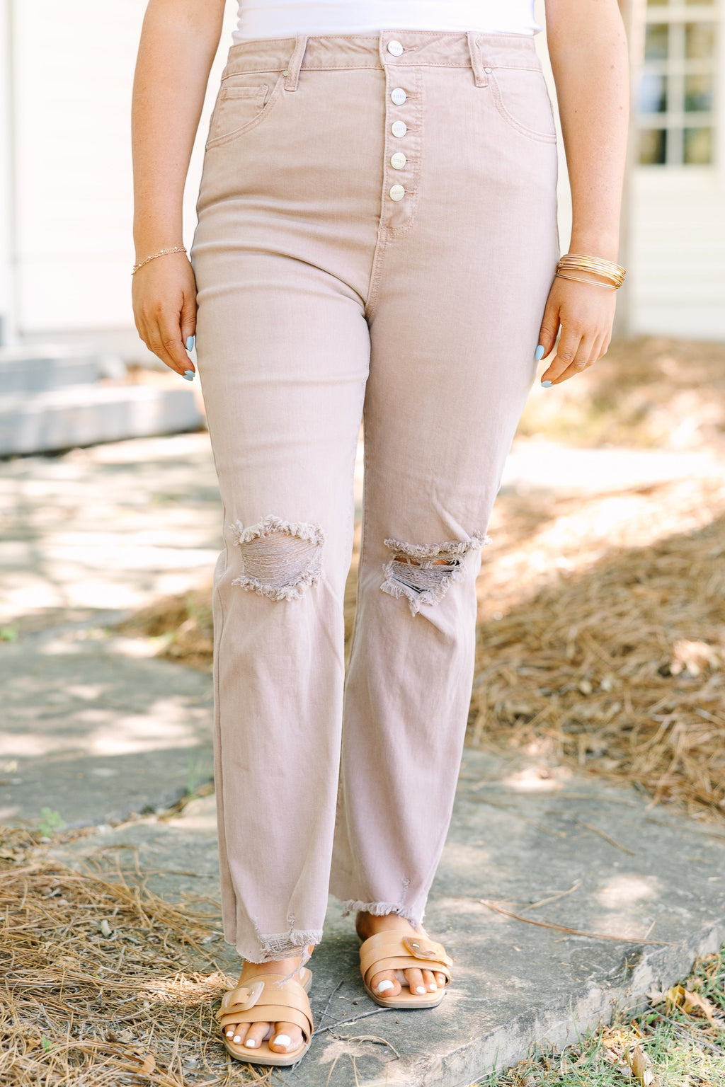 Set Free Jeans, Mauve
