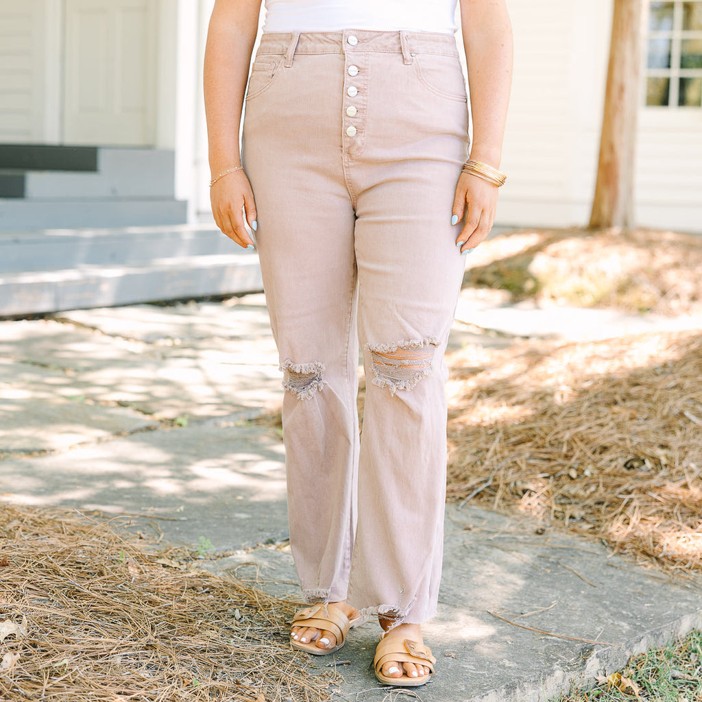 Set Free Jeans, Mauve