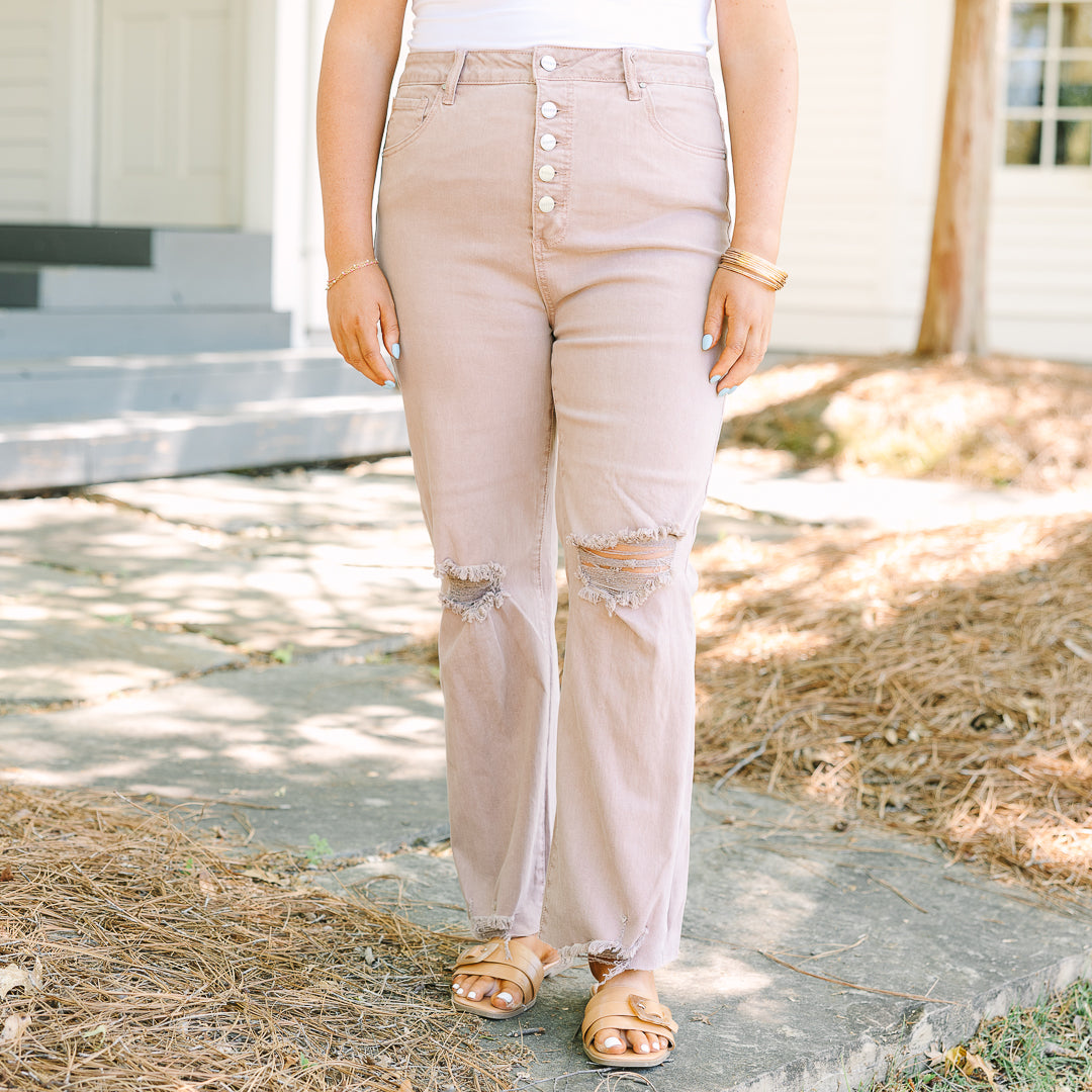 Set Free Jeans, Mauve