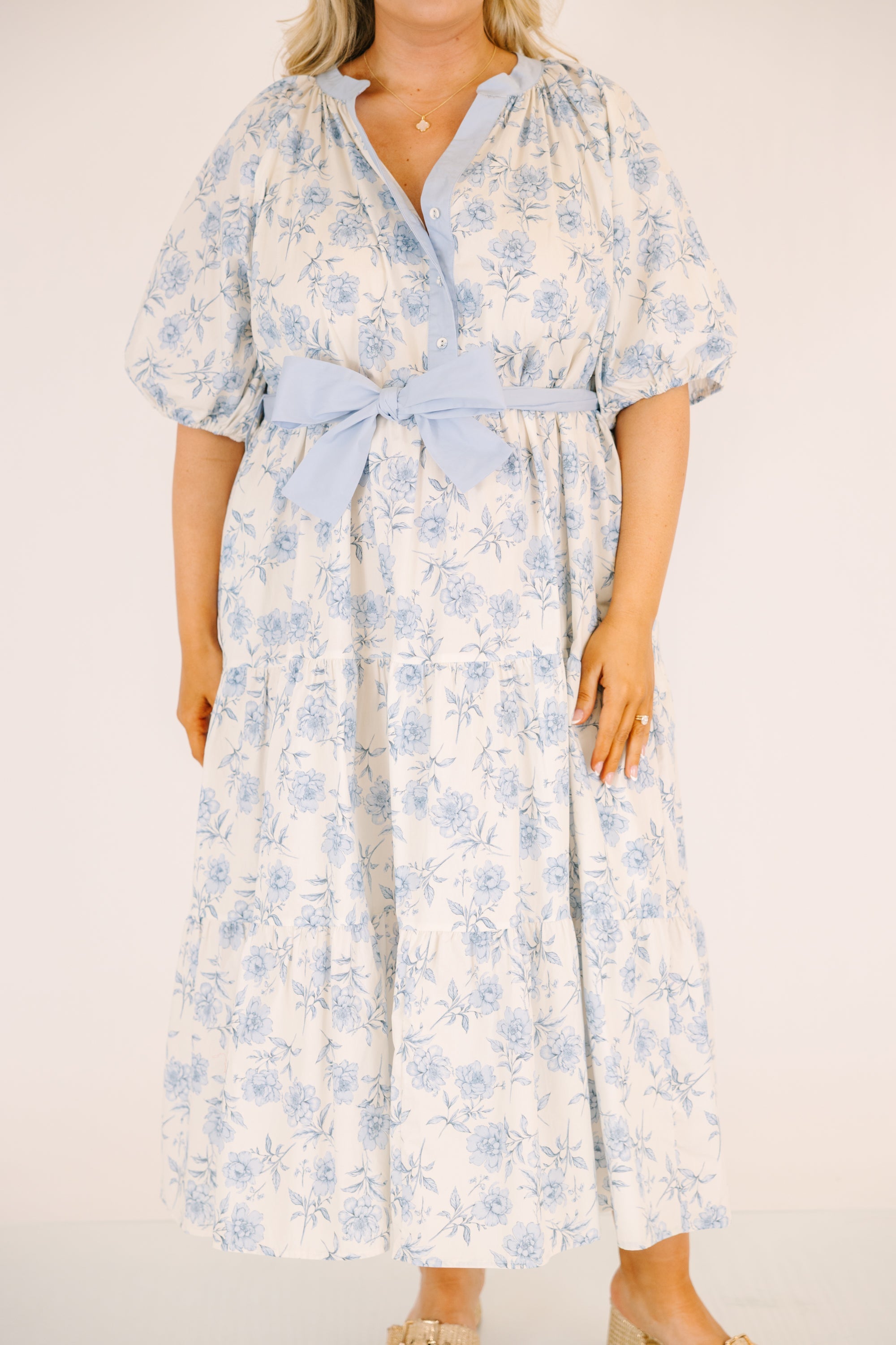 Shades Of The Shore Dress, Baby Blue