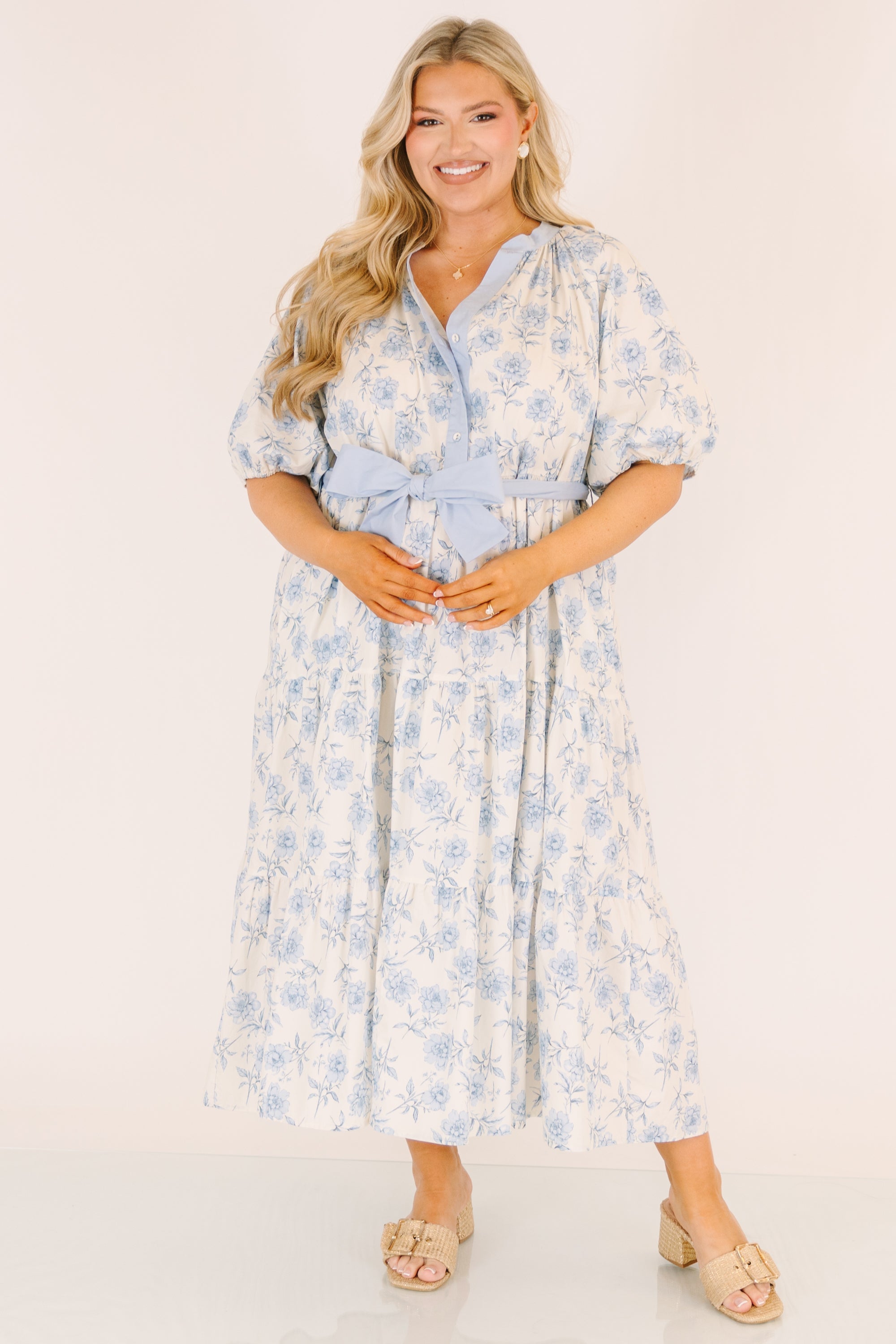 Shades Of The Shore Dress, Baby Blue