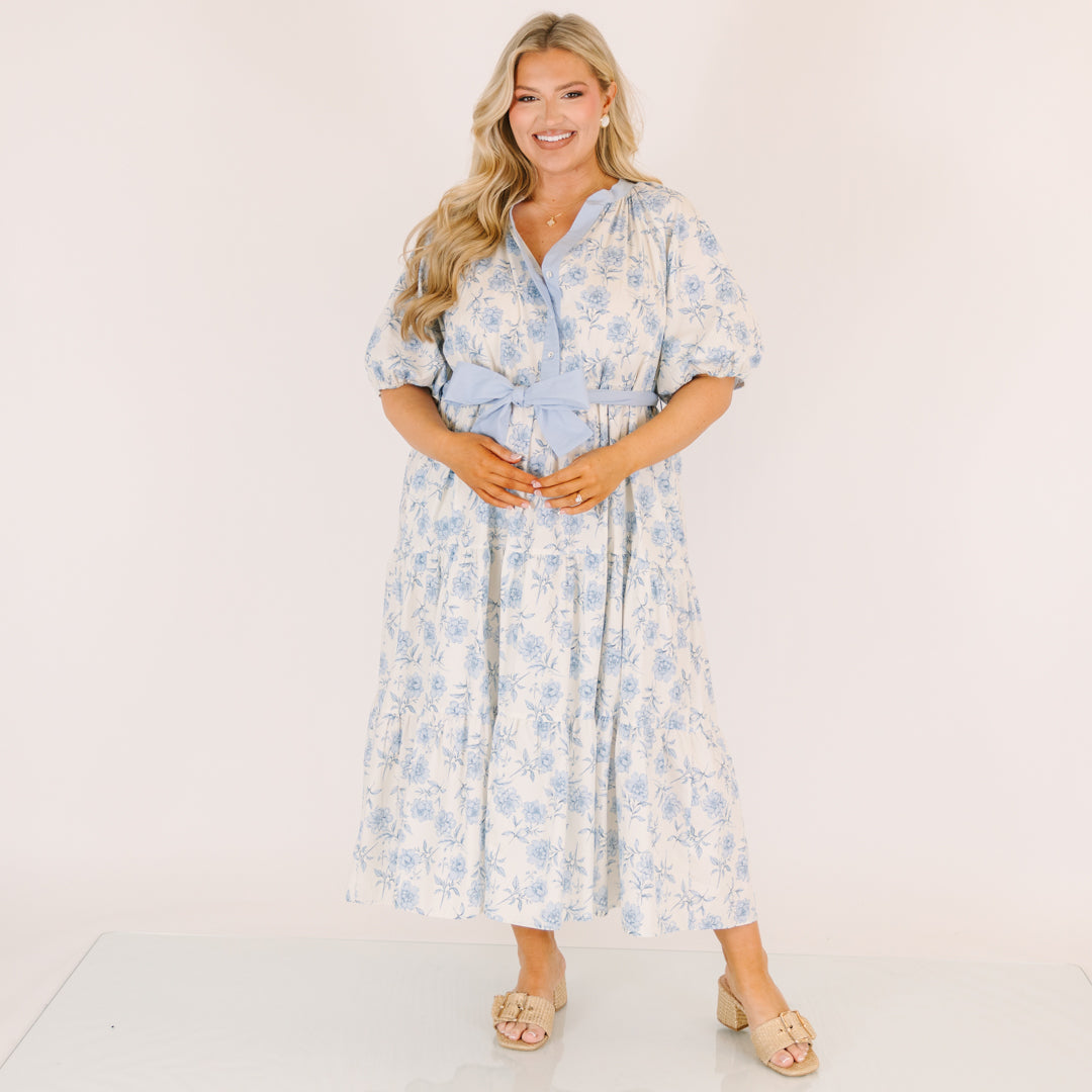 Shades Of The Shore Dress, Baby Blue