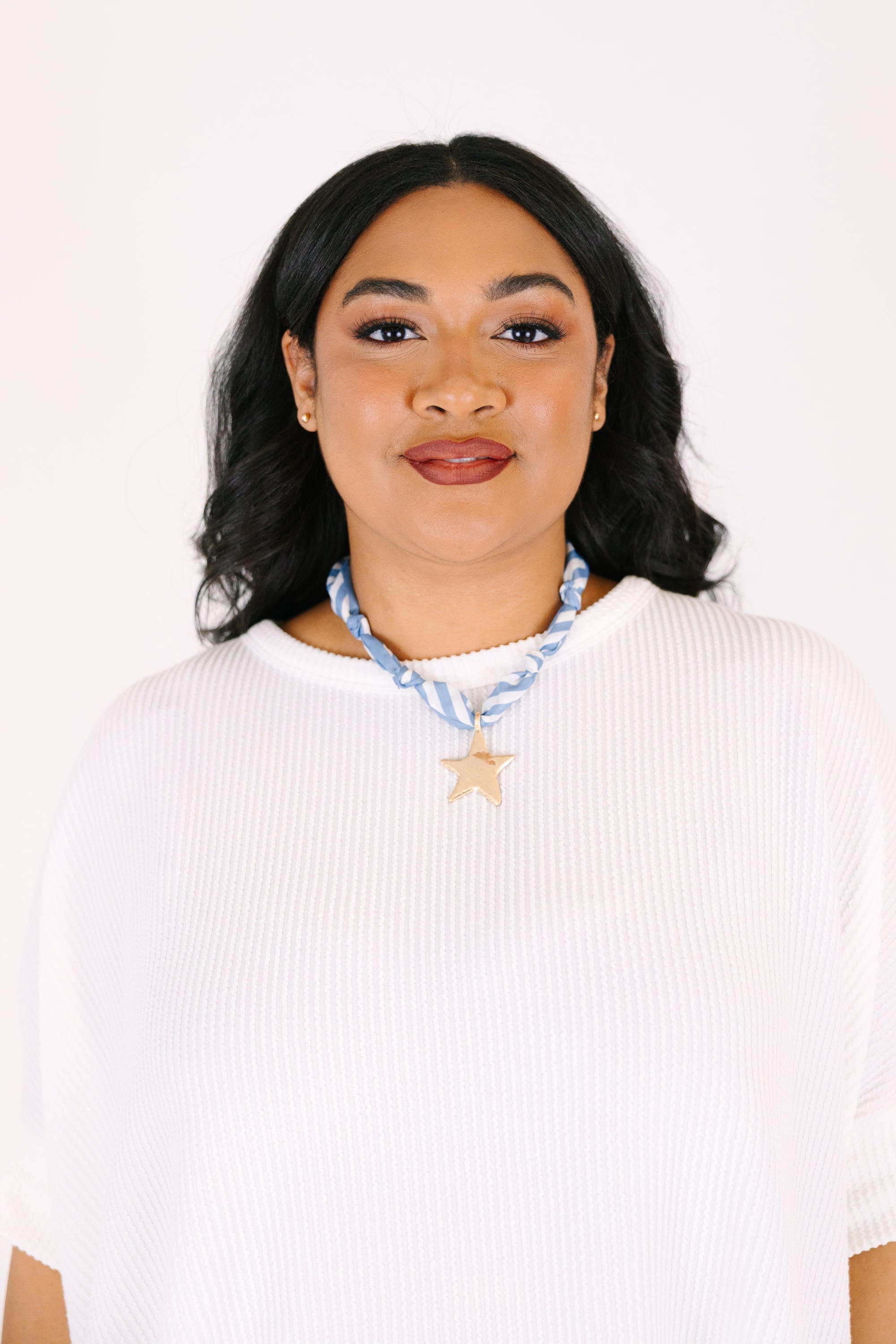 Shine On Me Necklace Set, Blue