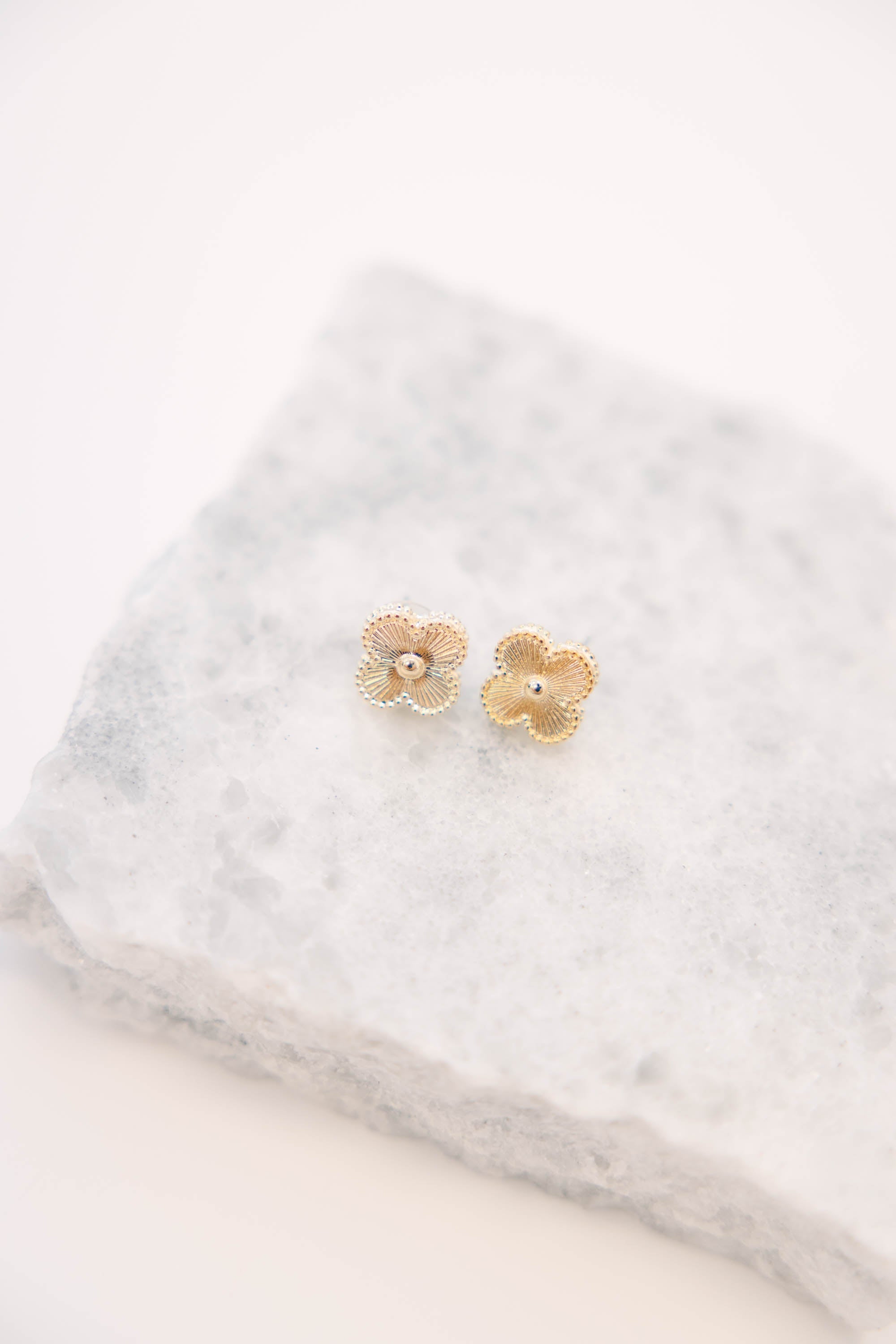 Shine On You Earrings, Gold