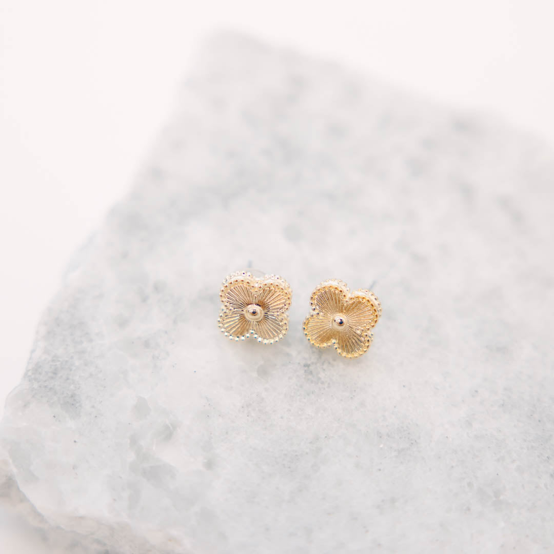 Shine On You Earrings, Gold