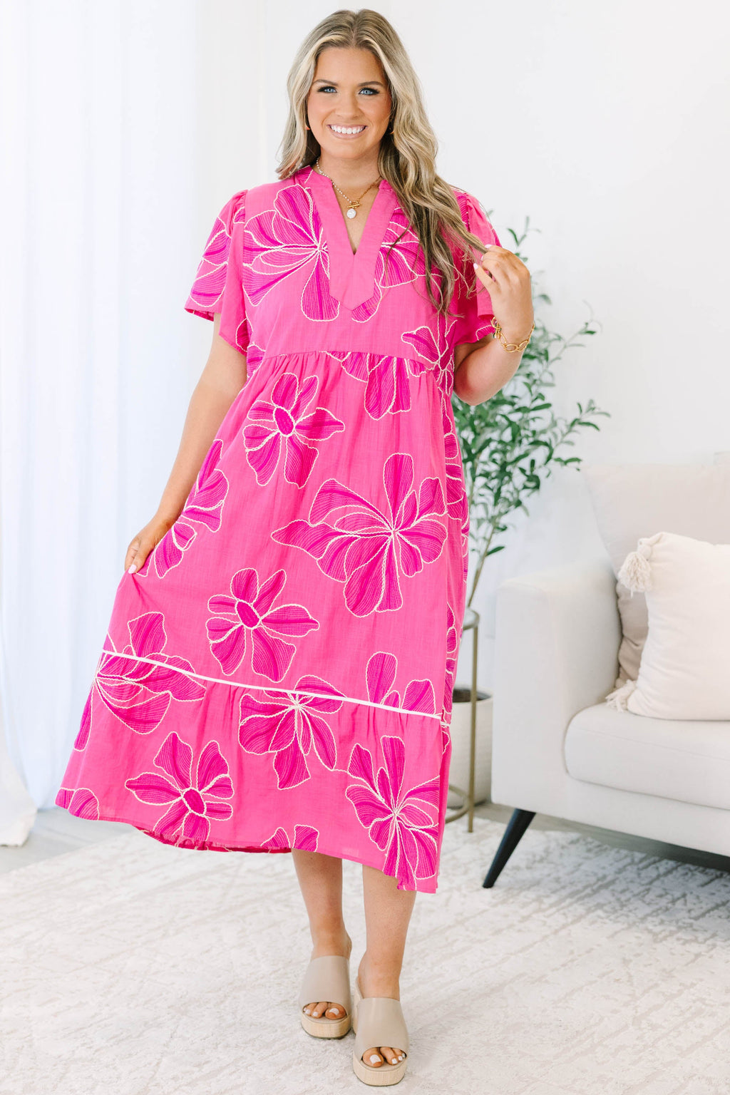 Show Out Dress, Pink