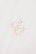 Simple Shine Earrings, Gold