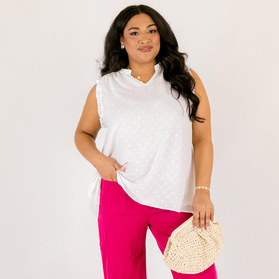 Simply That Tank, White